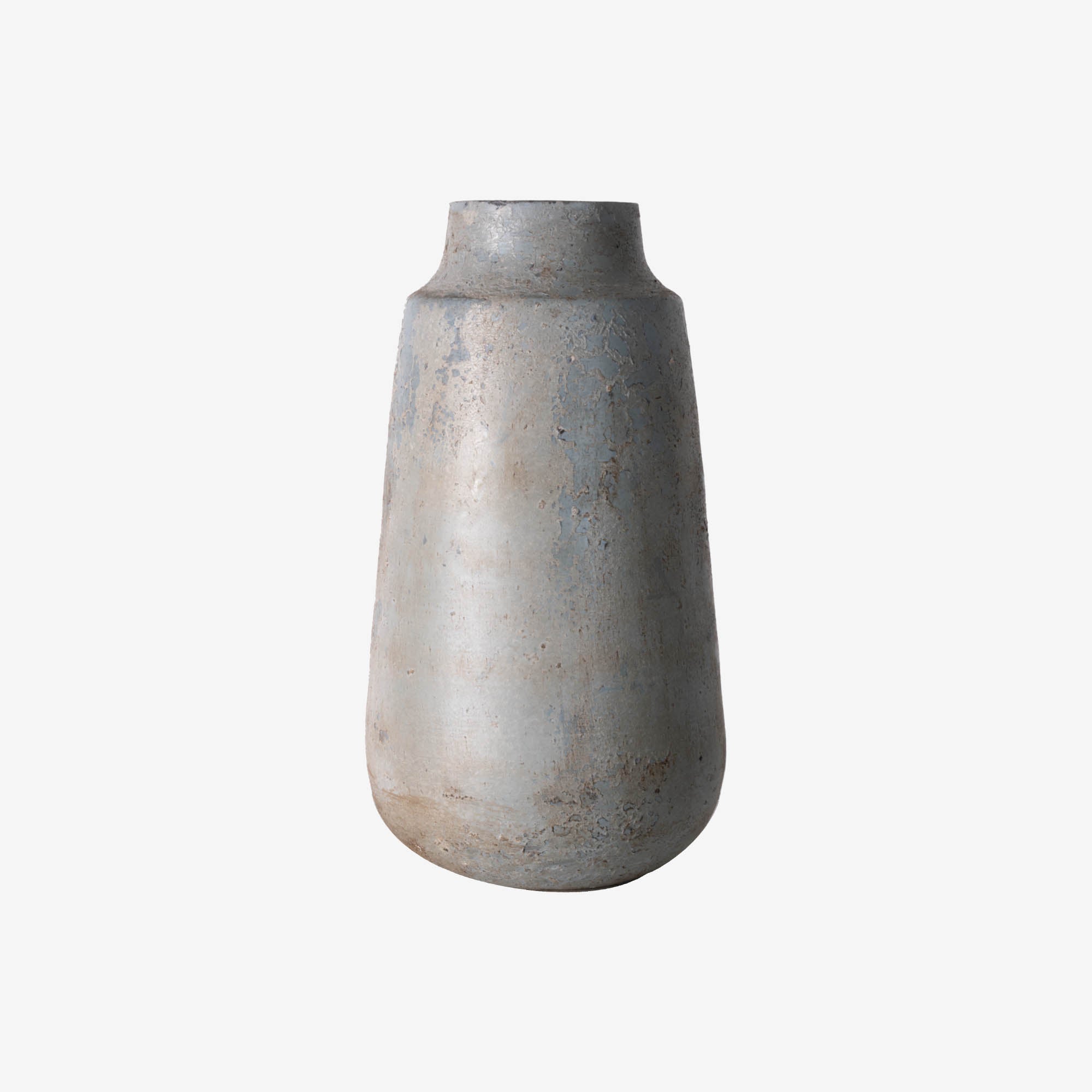 Iron decorative vase – h28xdsn.13cm, green