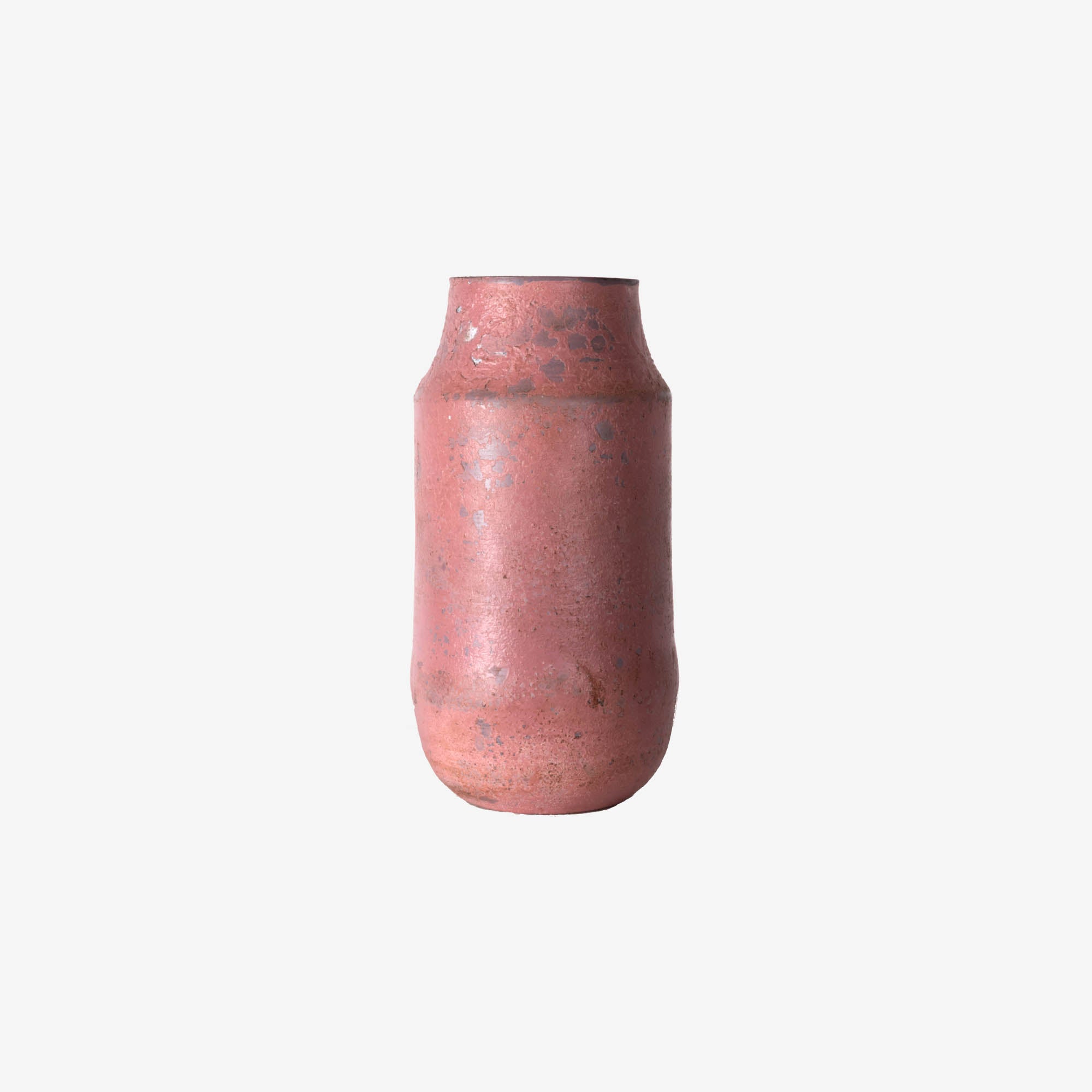 Iron decorative vase – h23xdsn12cm, pink