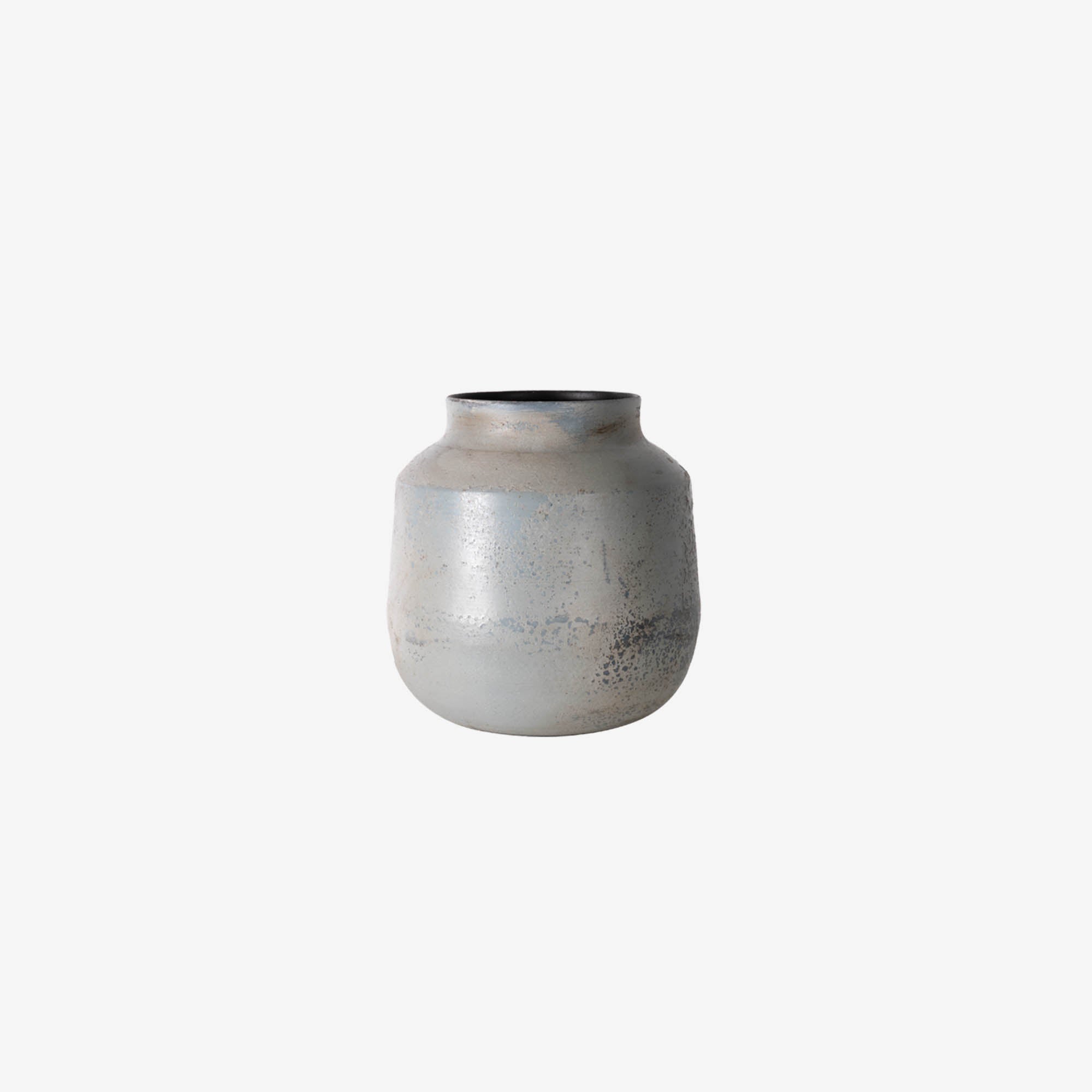 Iron decorative vase – h18xdsn.17cm, green