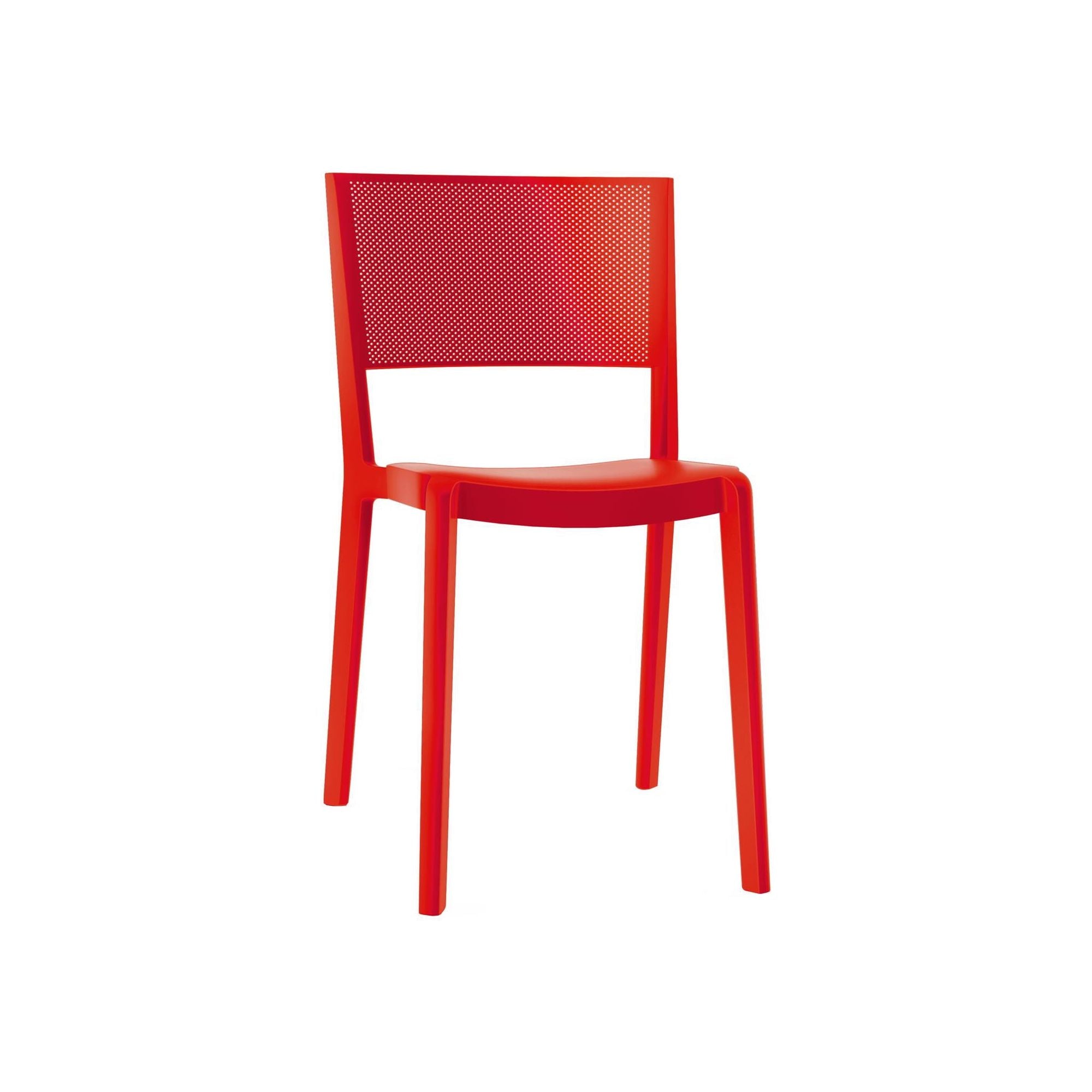 Resol spot chair inside, red outside