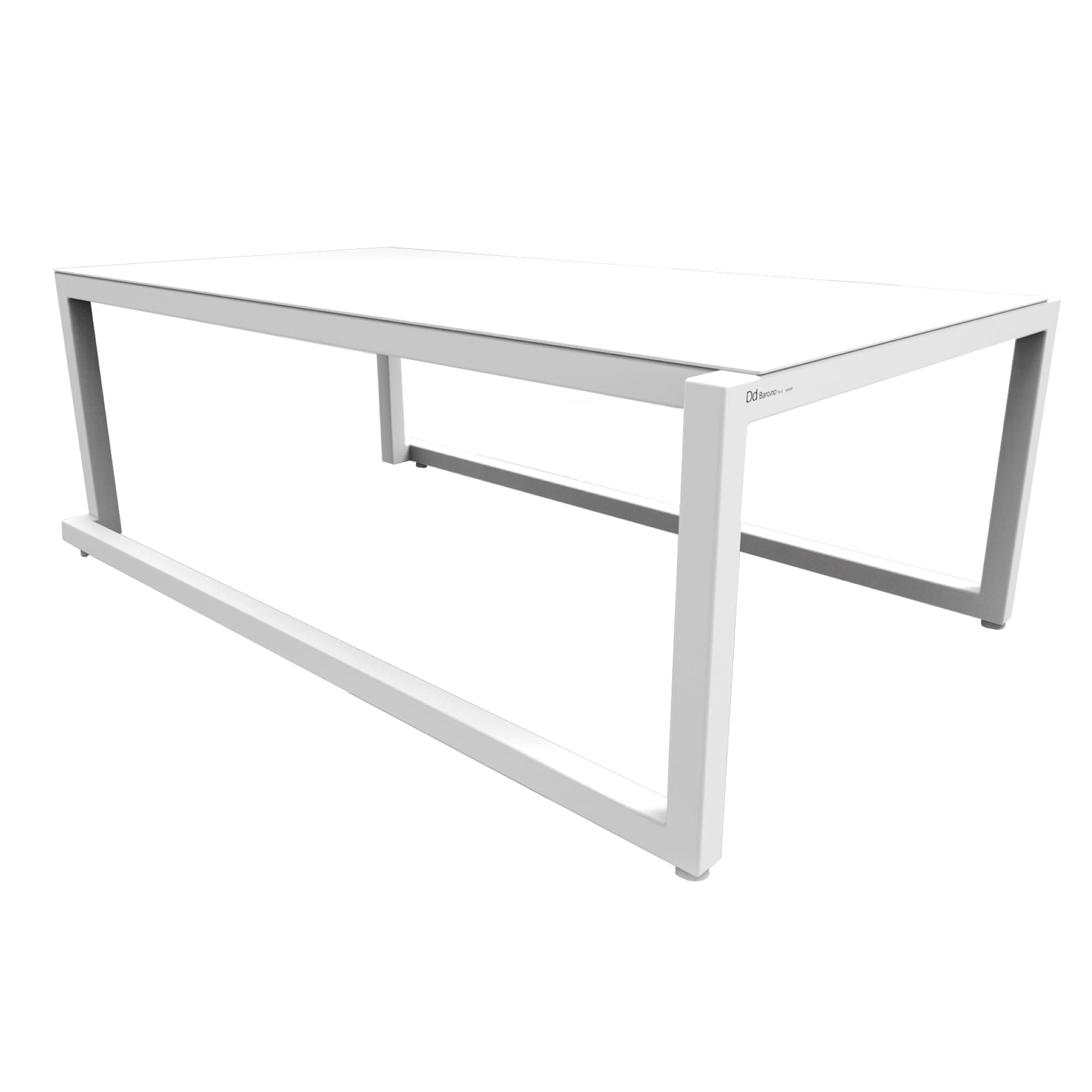 Resol Milano coffee table indoors, outdoors 101x60 white