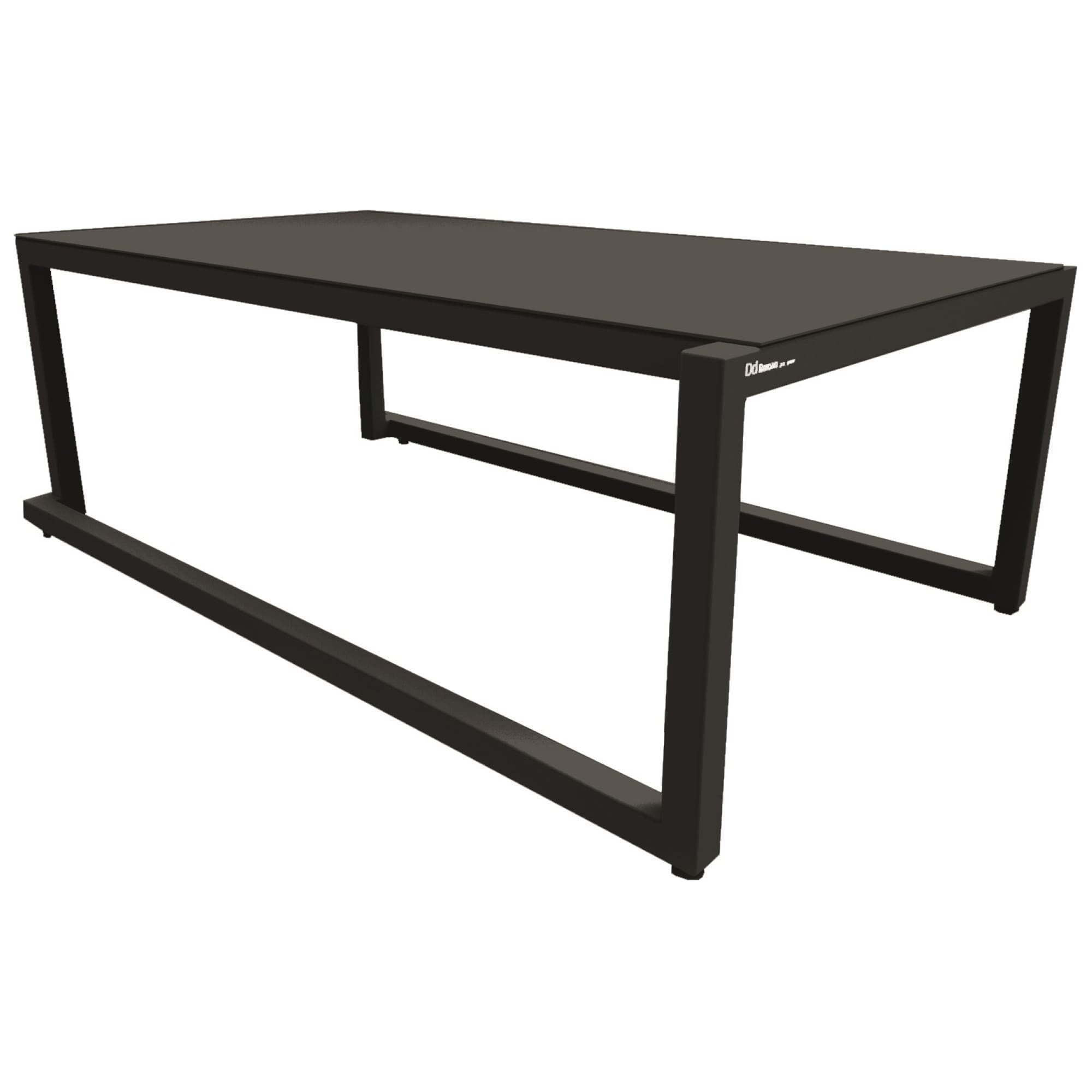 Resol Milano coffee table indoors, outdoors 101x60 black