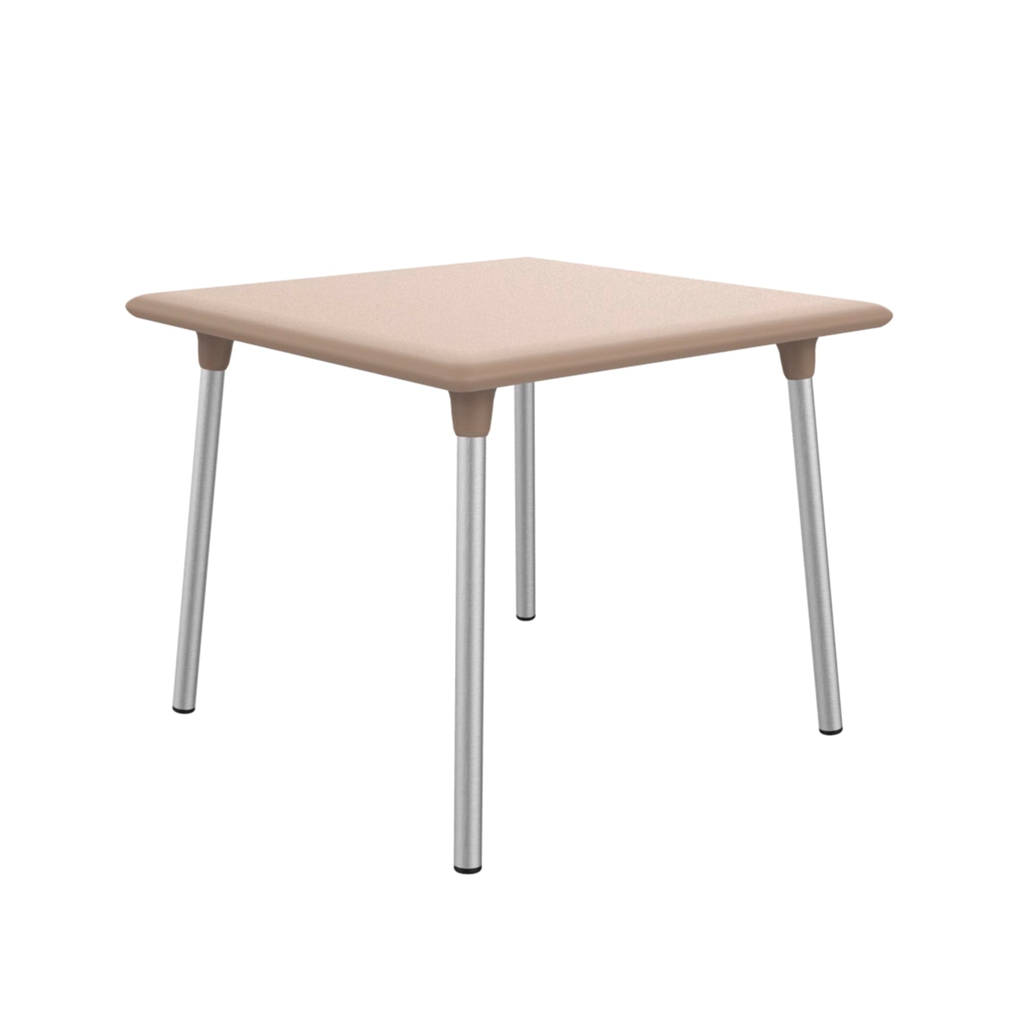 Resol new flash square table indoors, outdoor 90x90 sand