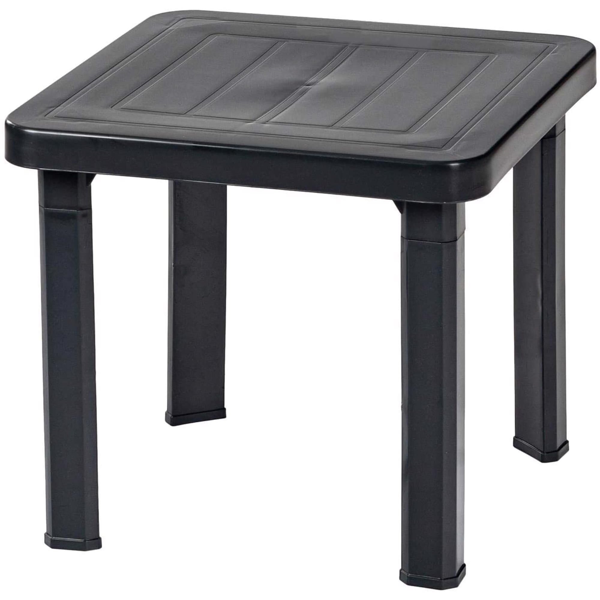 Garbar Andorra outdoor side table 47x47 anthracite