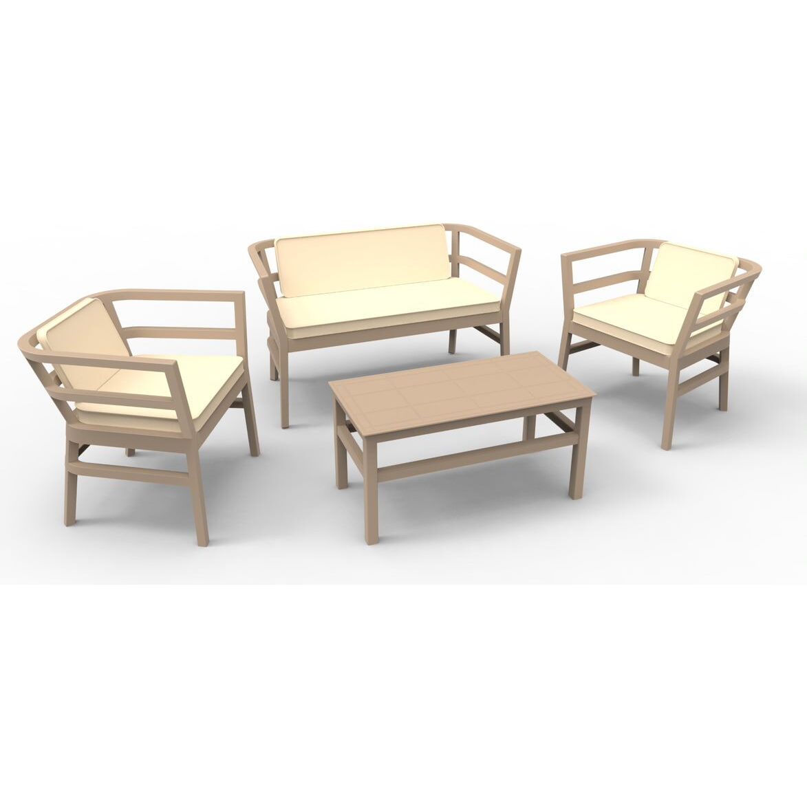 Resol click click clack armchair-sofa-table indoor, outdoor set