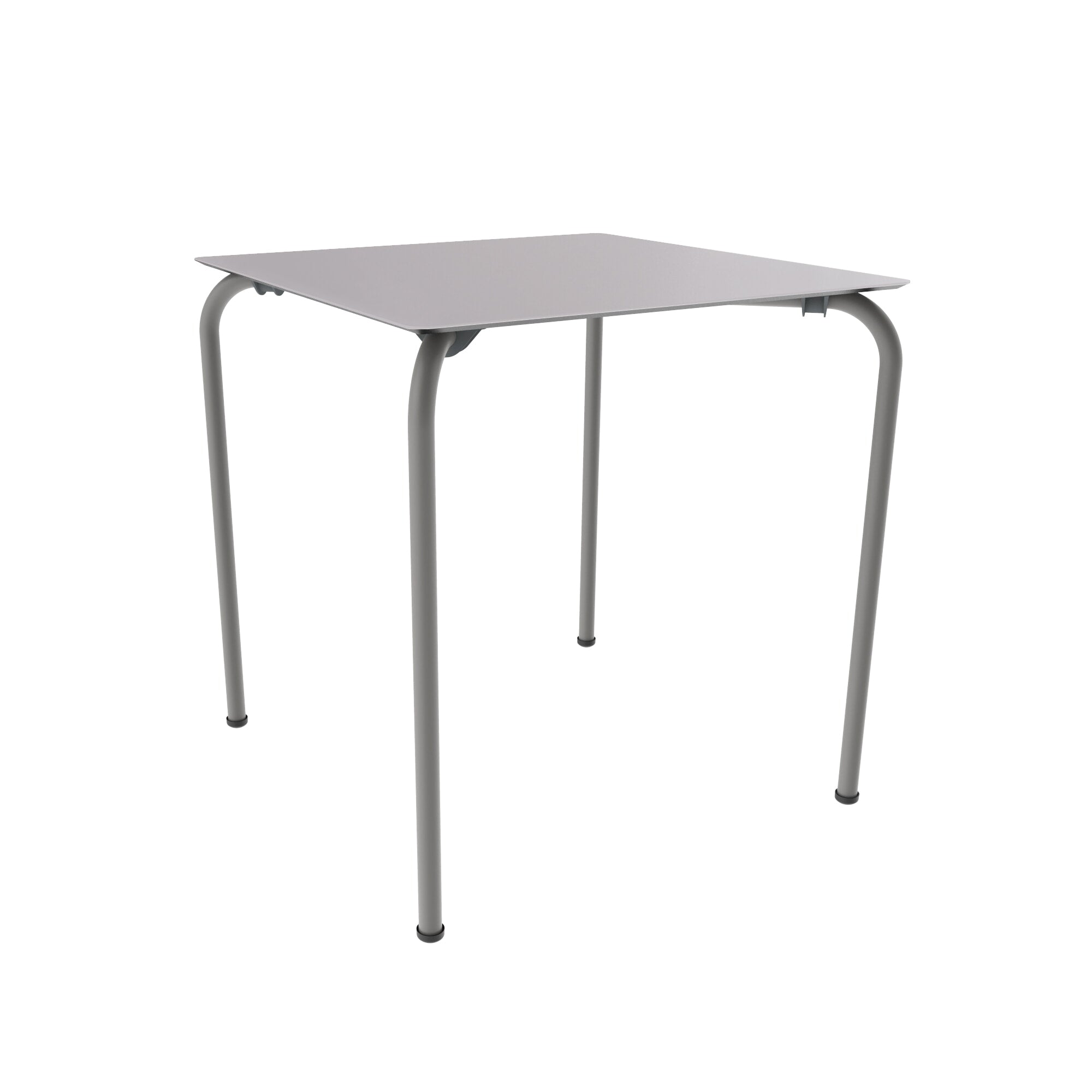 Garbar core square table outdoor 70x70 silver