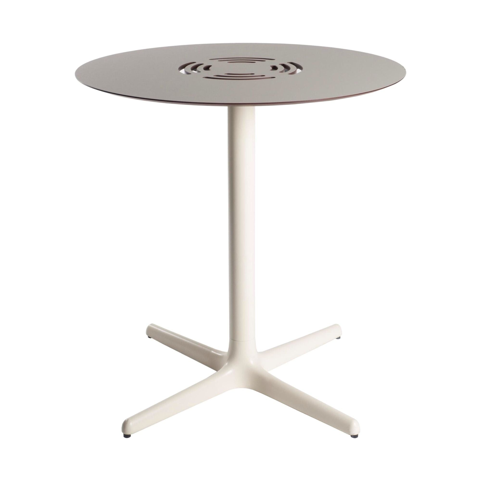Resol toledo aire round table indoors, outdoor Ø70 ivory
