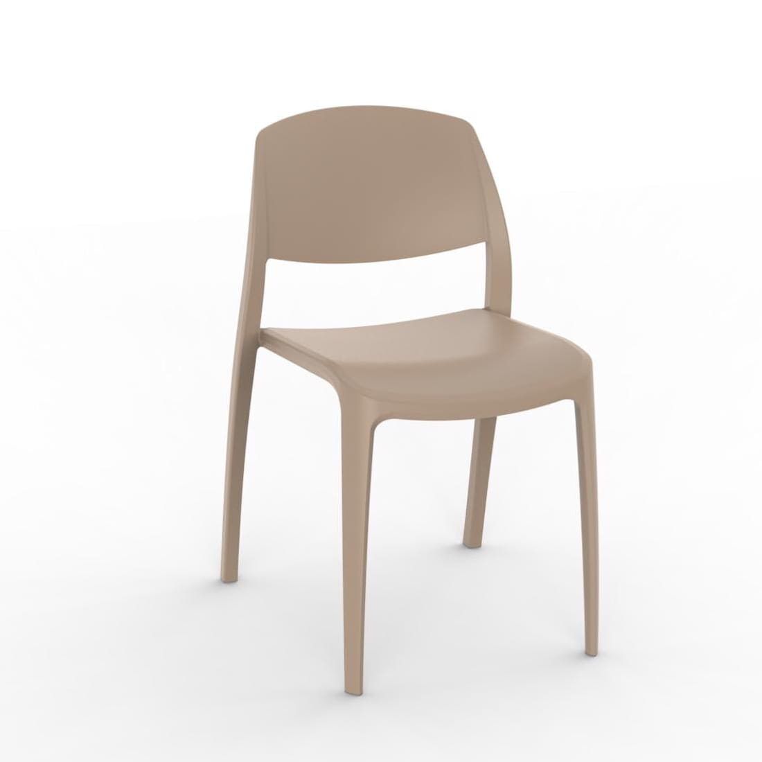 Smart stoel zandkleur