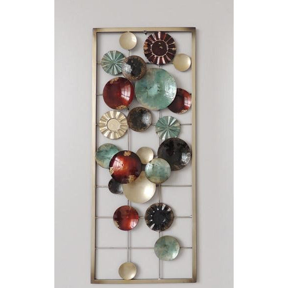Wall decoration 3D metal | 25 x 60 cm | Painting | a12