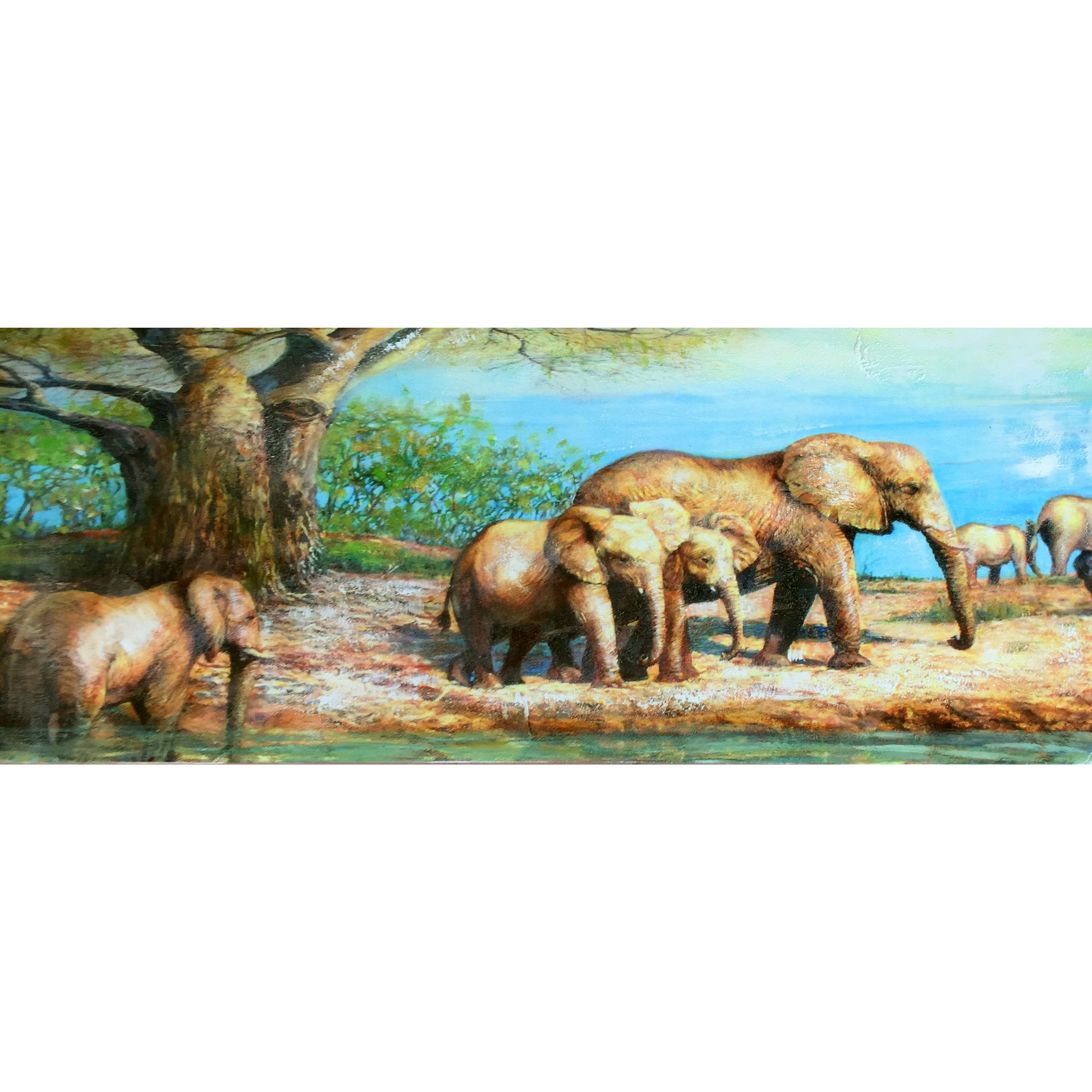 Olieverfschilderij | 60x150 cm | Schilderij |  p1341