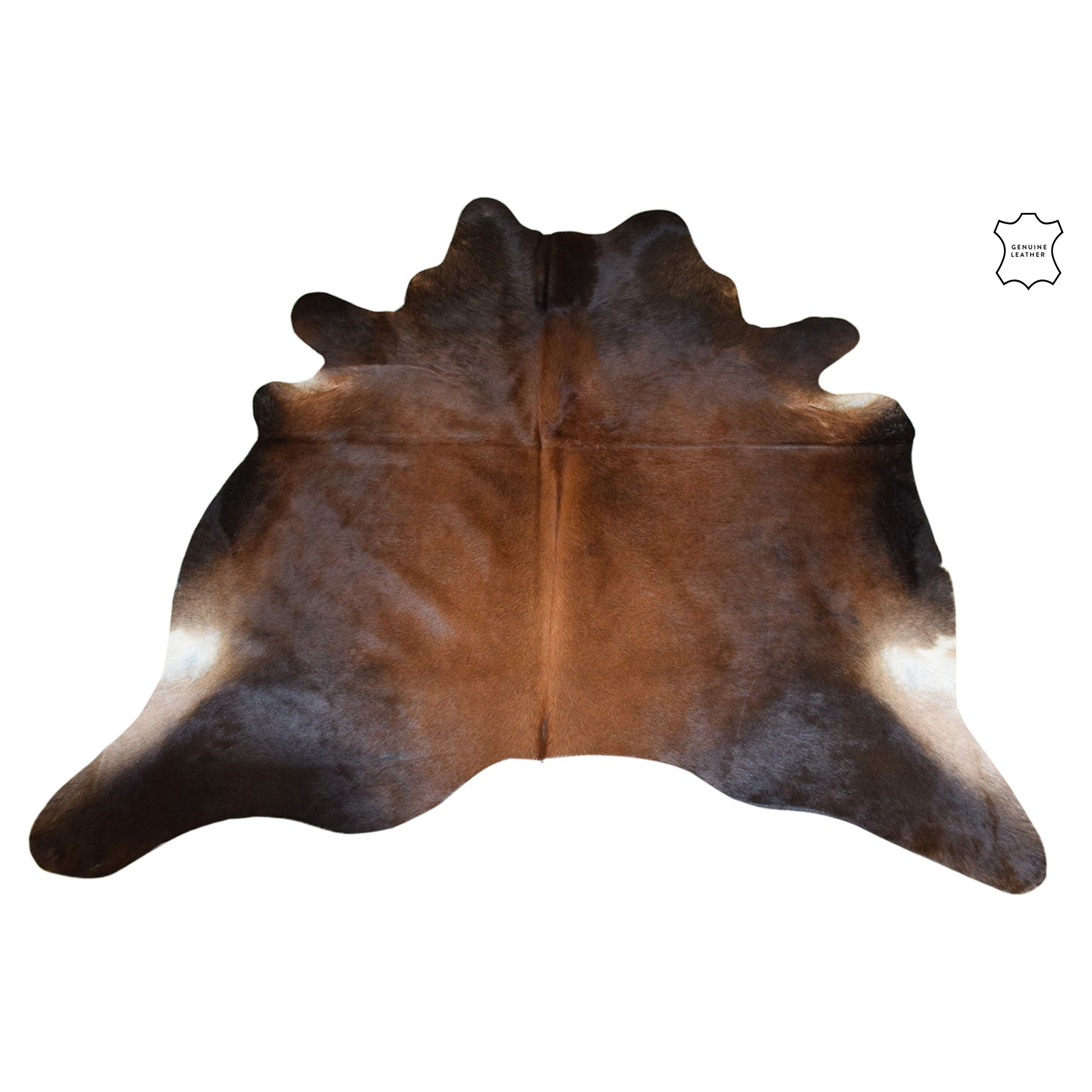 Cowhide Leather Cognac 3-4m²