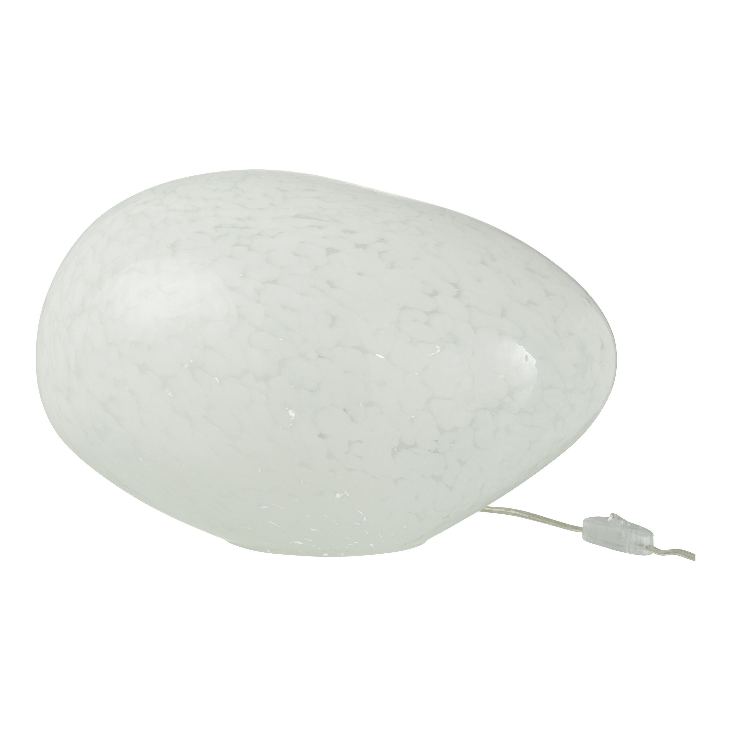 Lamp Dany Spots Oval Glass White