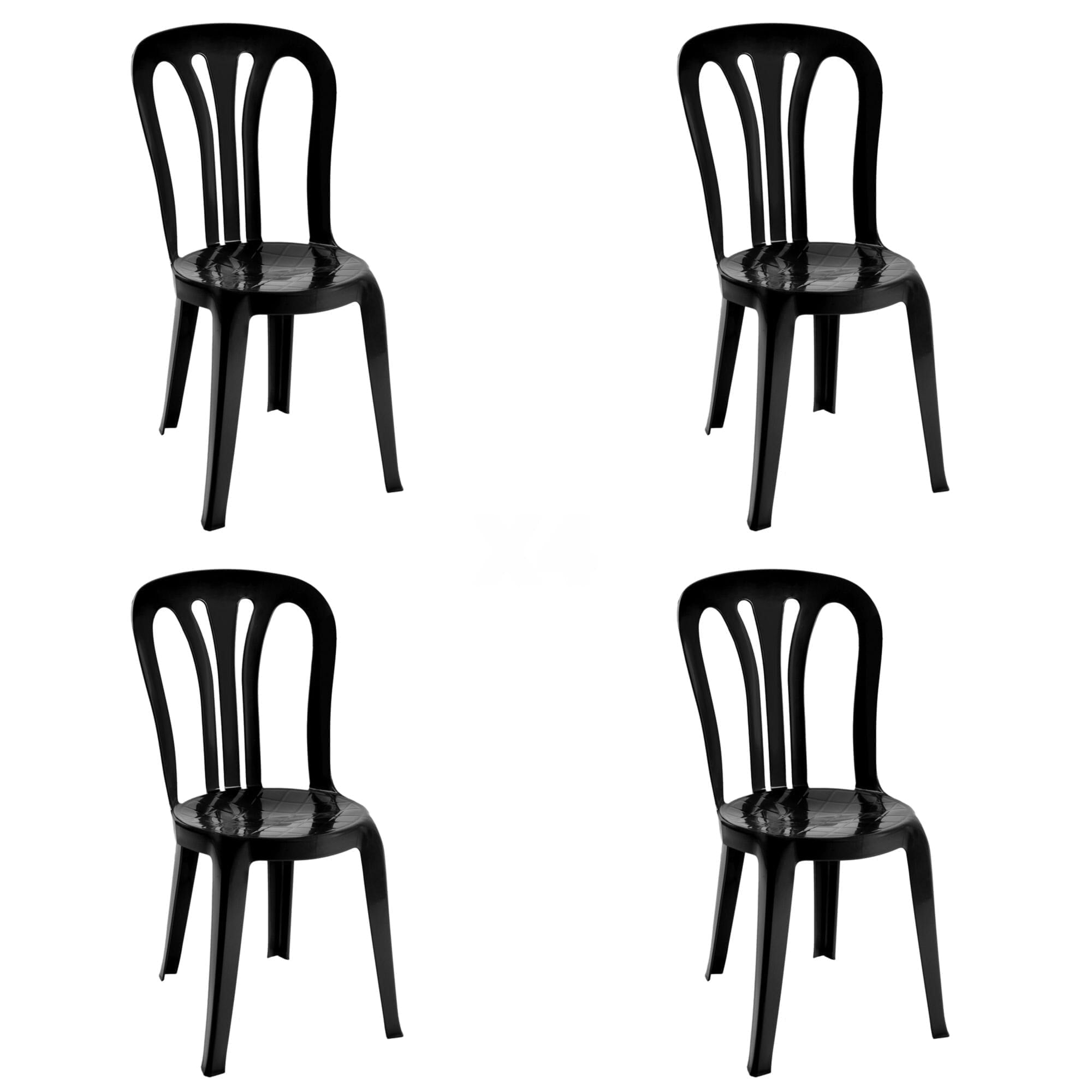Garbar Garrotxa chair outdoor set 4 black