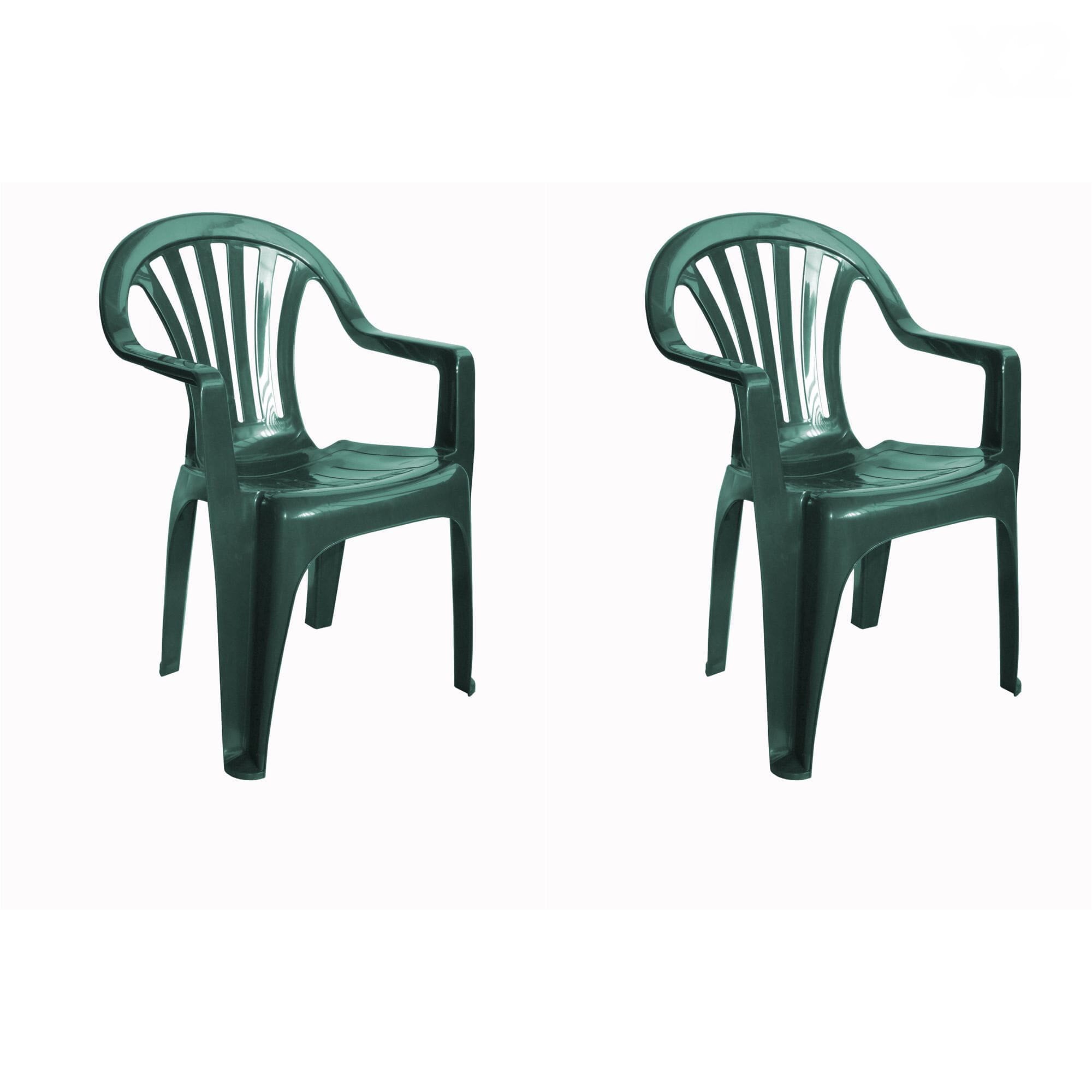Garbar Pals armchair set 2 dark green