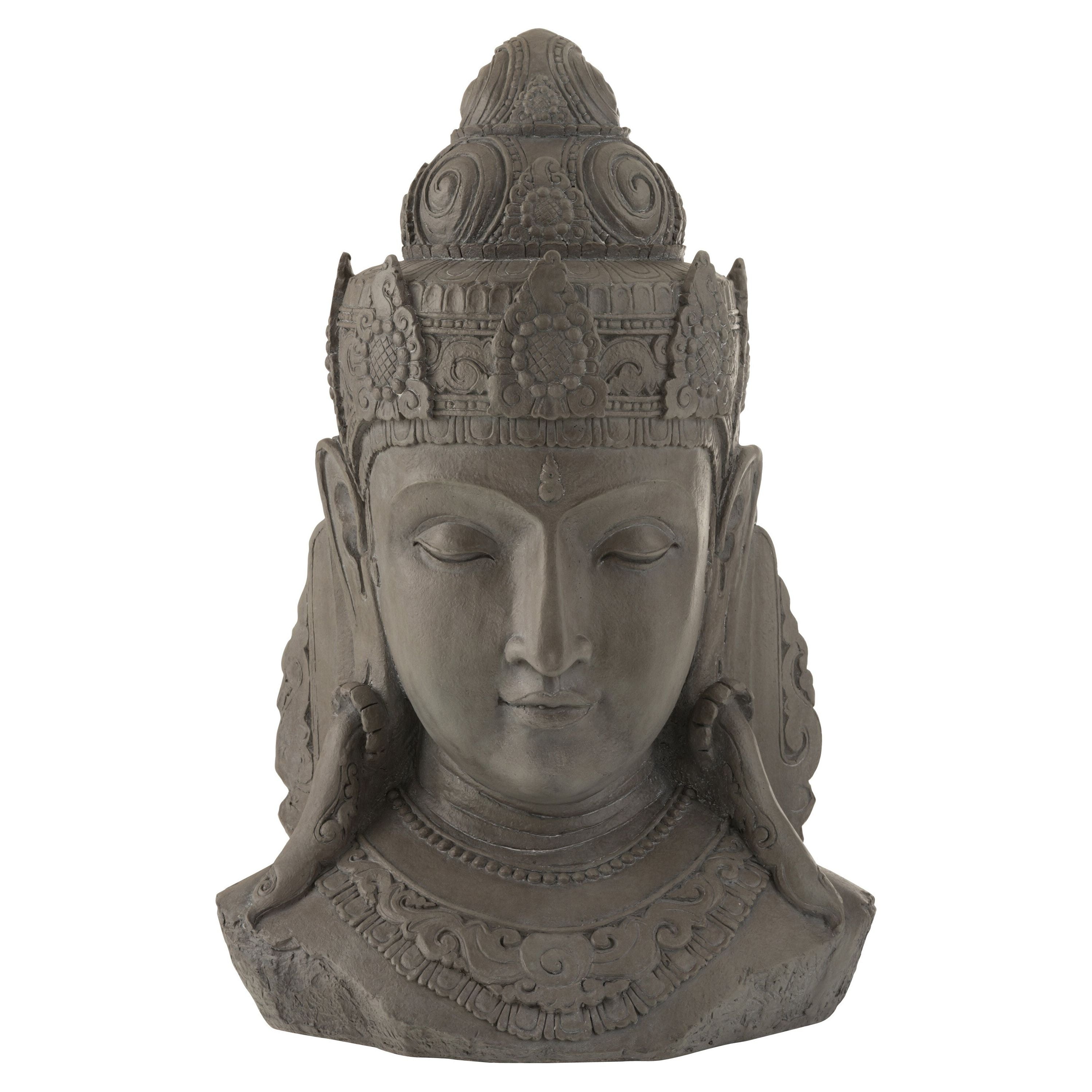 Head Buddha Magnesium Gray Large