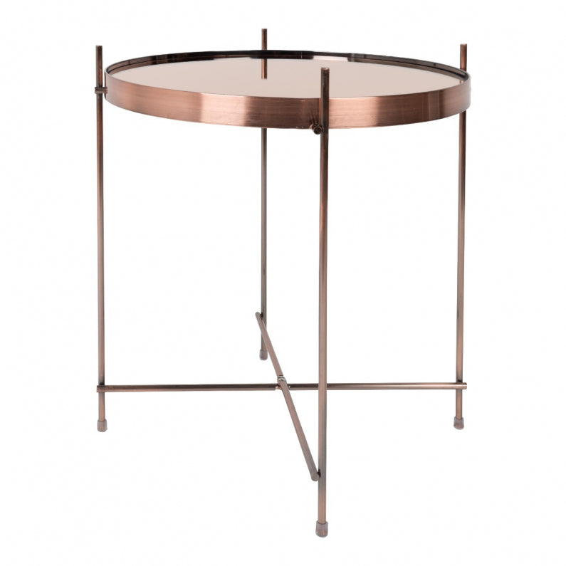 Sidetable cupid copper