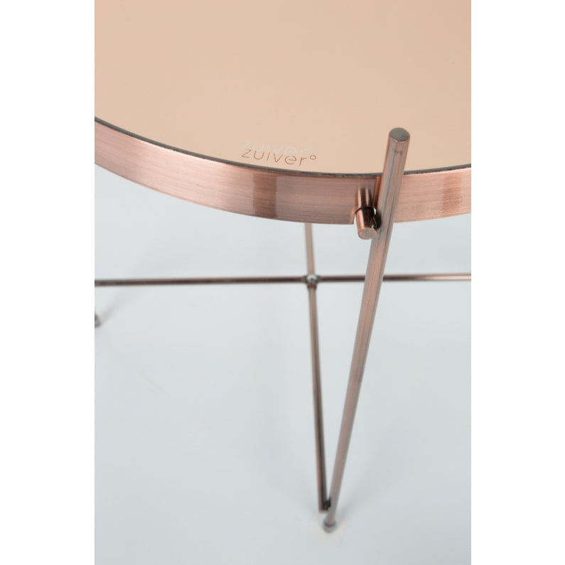 Sidetable cupid copper