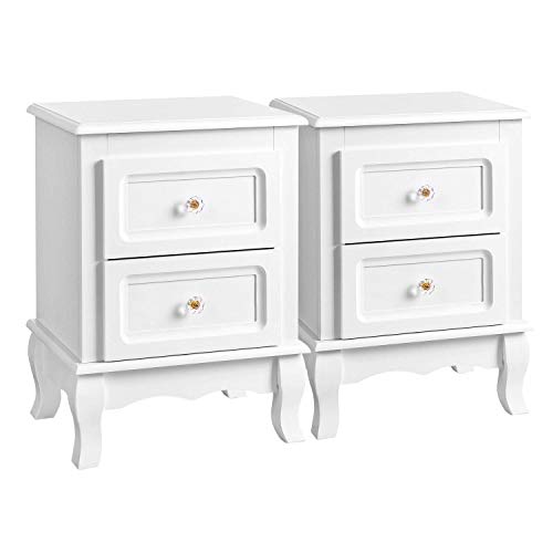 Bedside tables with drawers wooden bedside tables ample storage