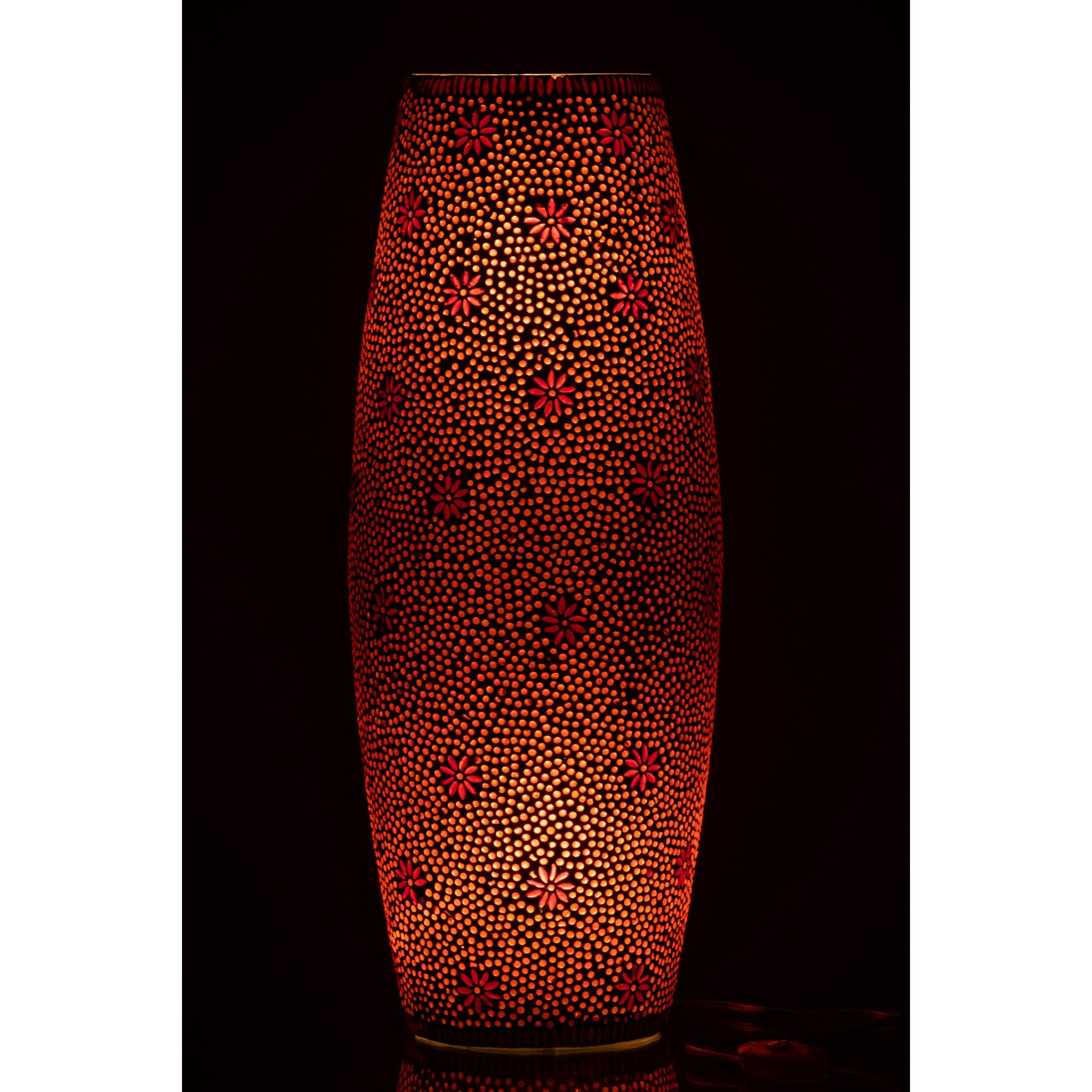 Lamp Bram Glas Rood Extra Large