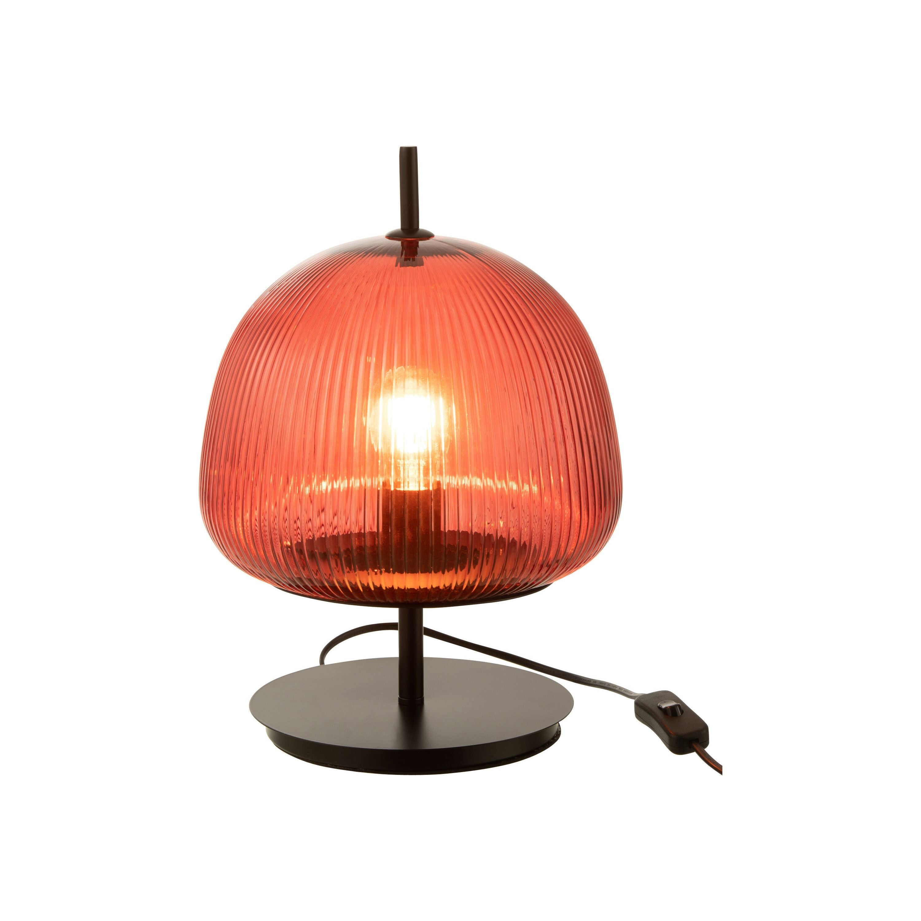 Table lamp Oasis Glass Red Small
