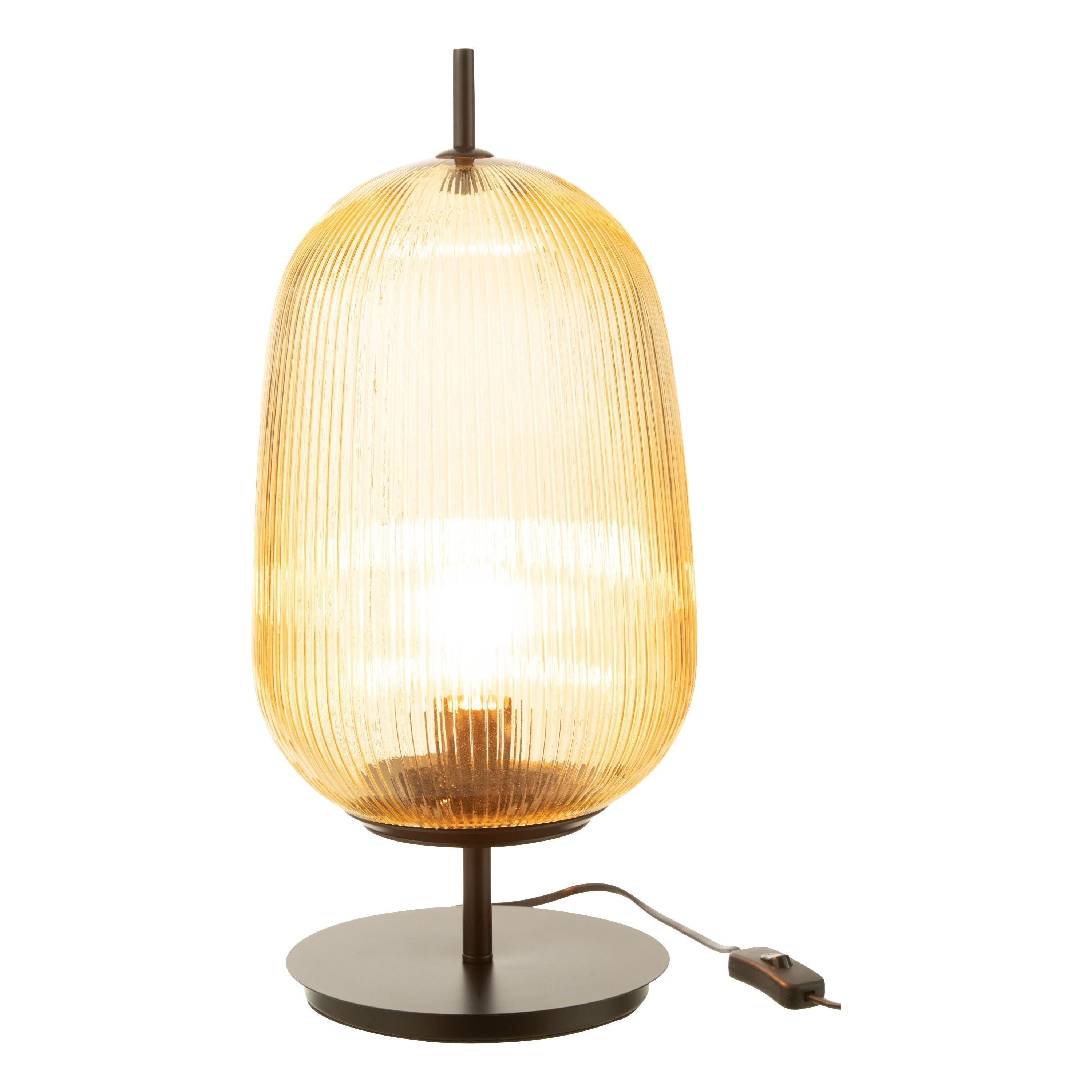 Table lamp Oasis Glass Yellow Large