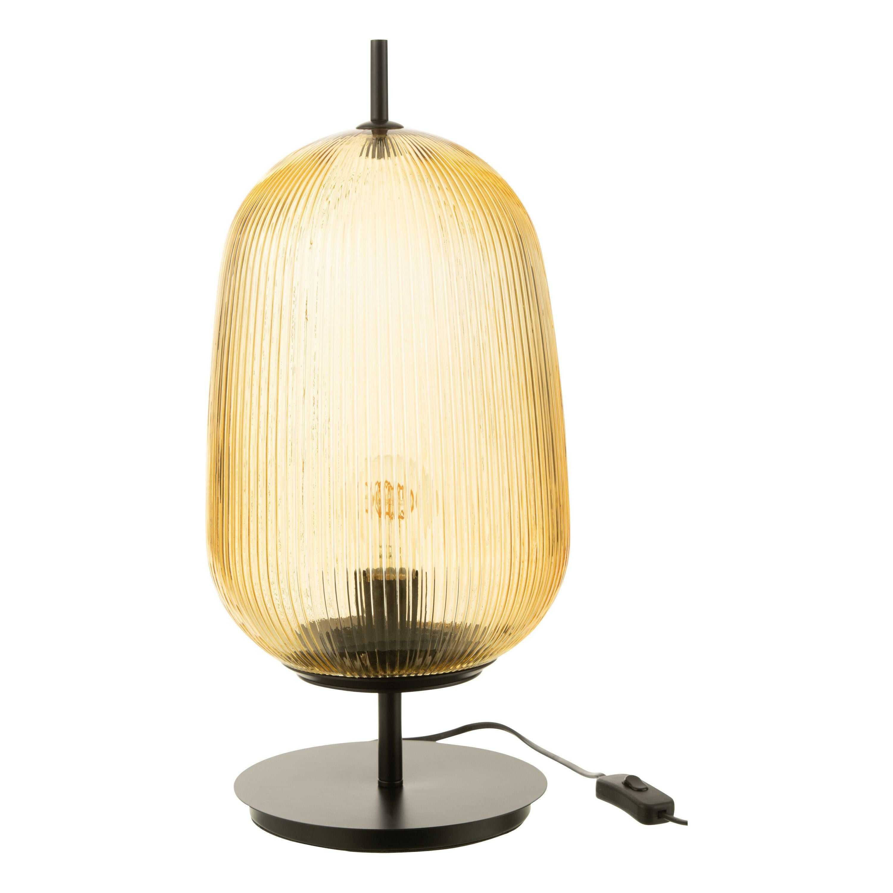 Table lamp Oasis Glass Yellow Large