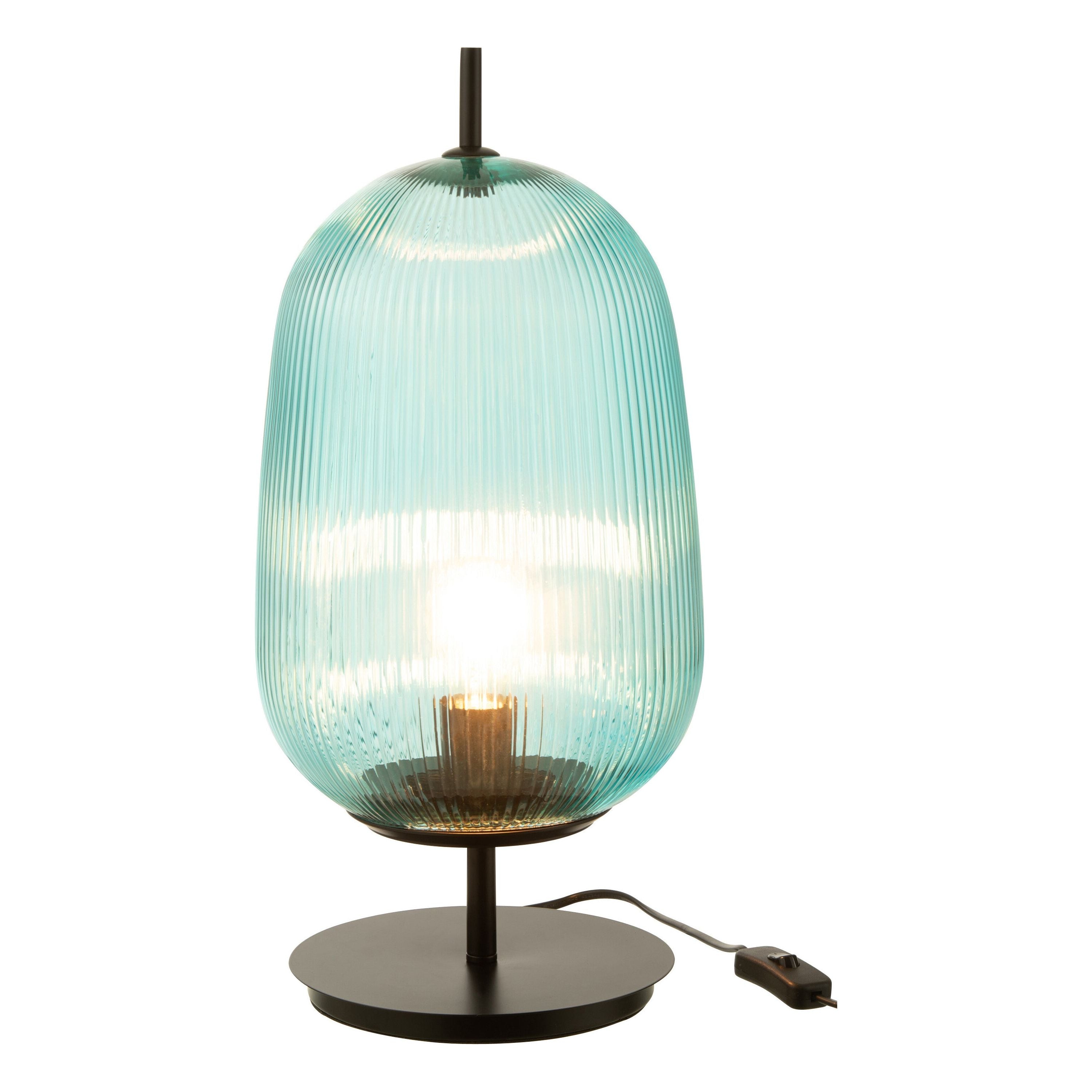 Table lamp Oasis Glass Blue Large