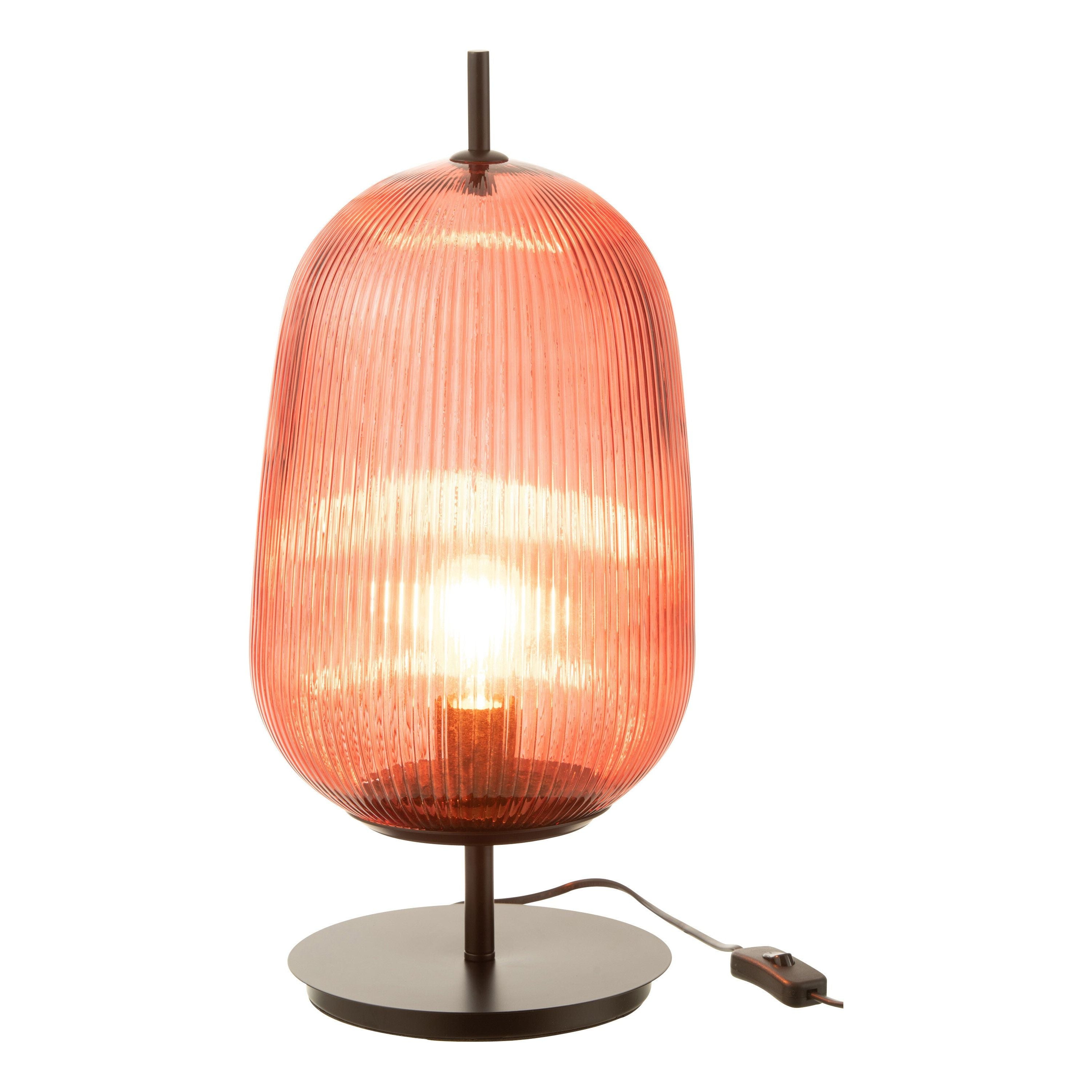 Table lamp Oasis Glass Red Large