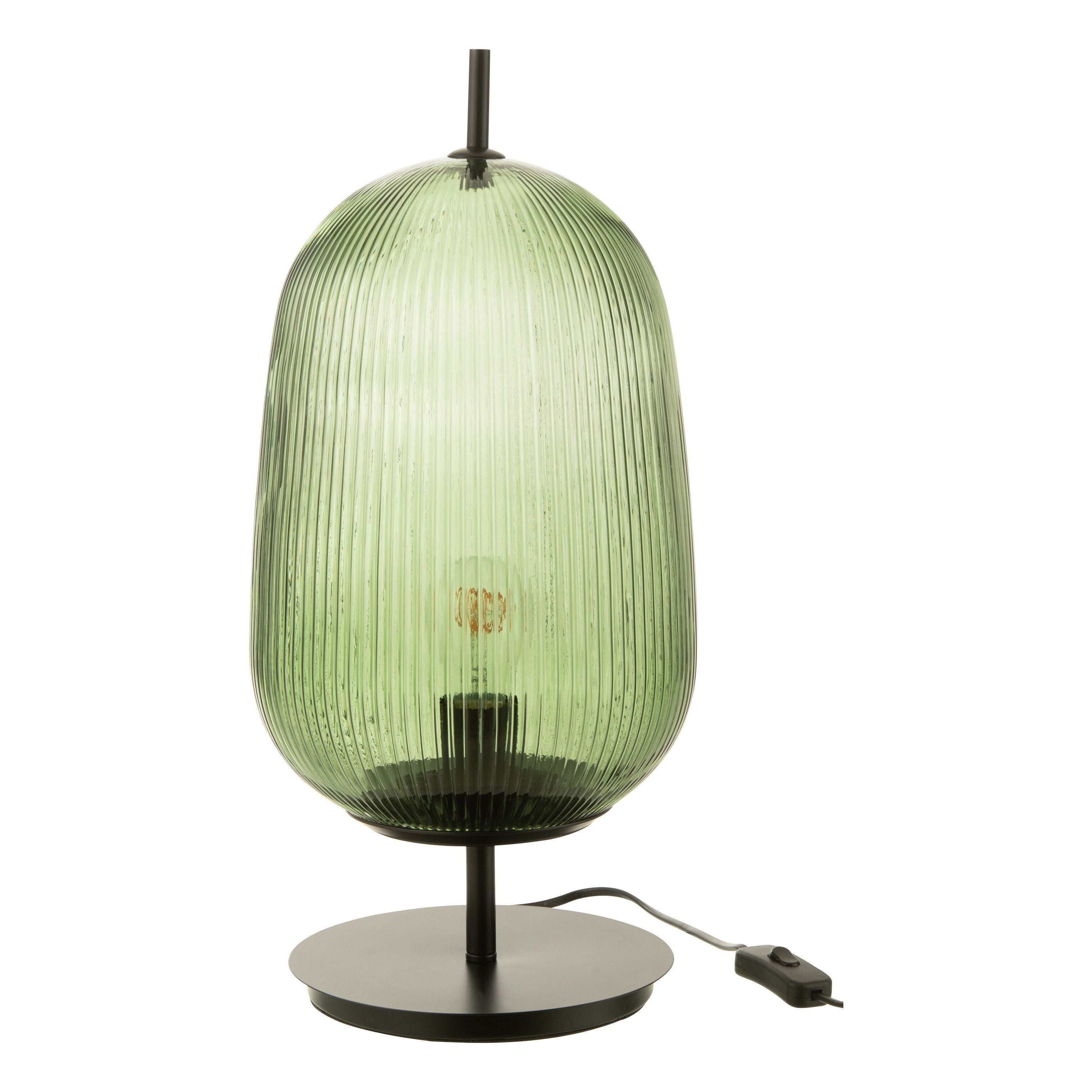 Table lamp Oasis Glass Green Large