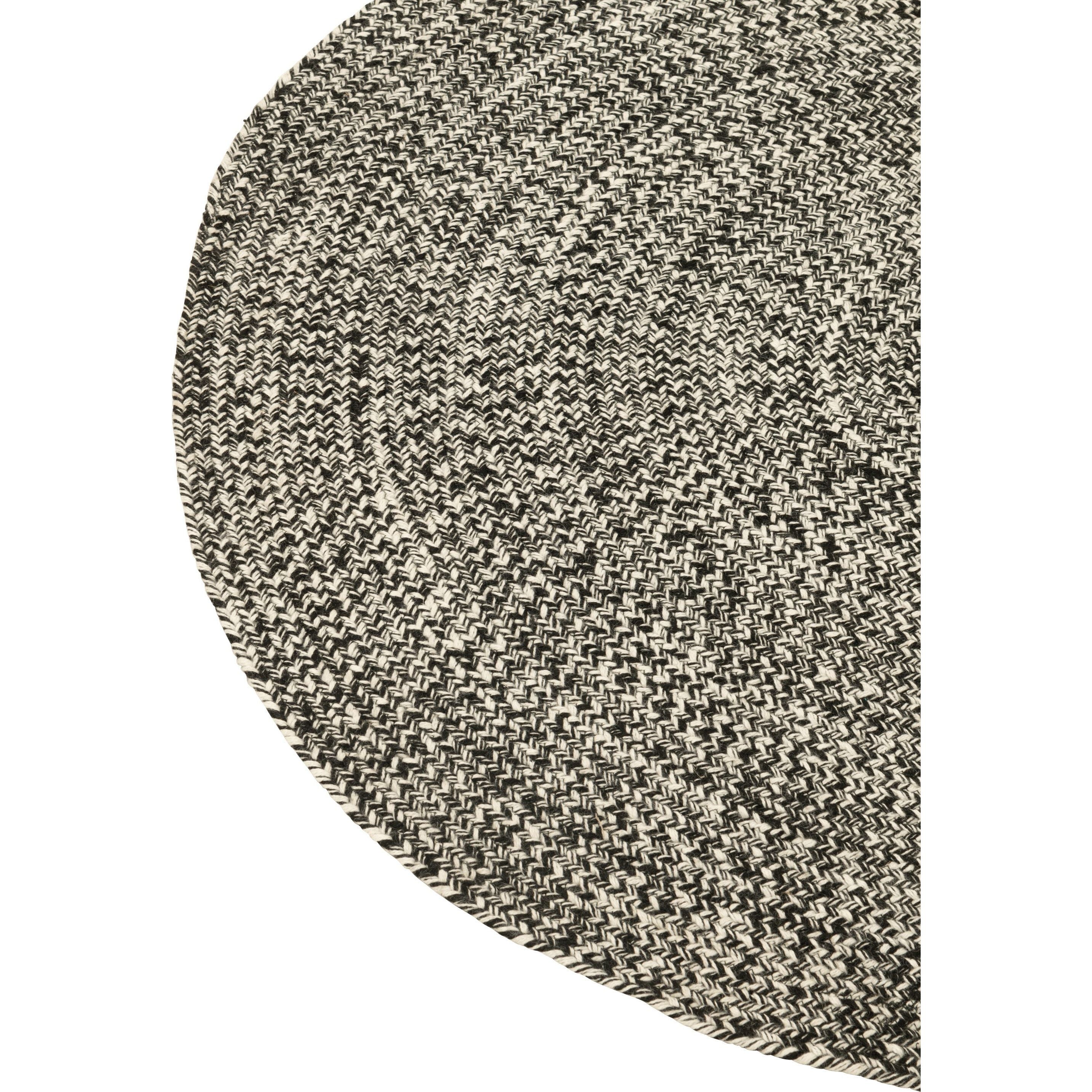 Carpet Miami Outdoor Polyester Black/white Medium