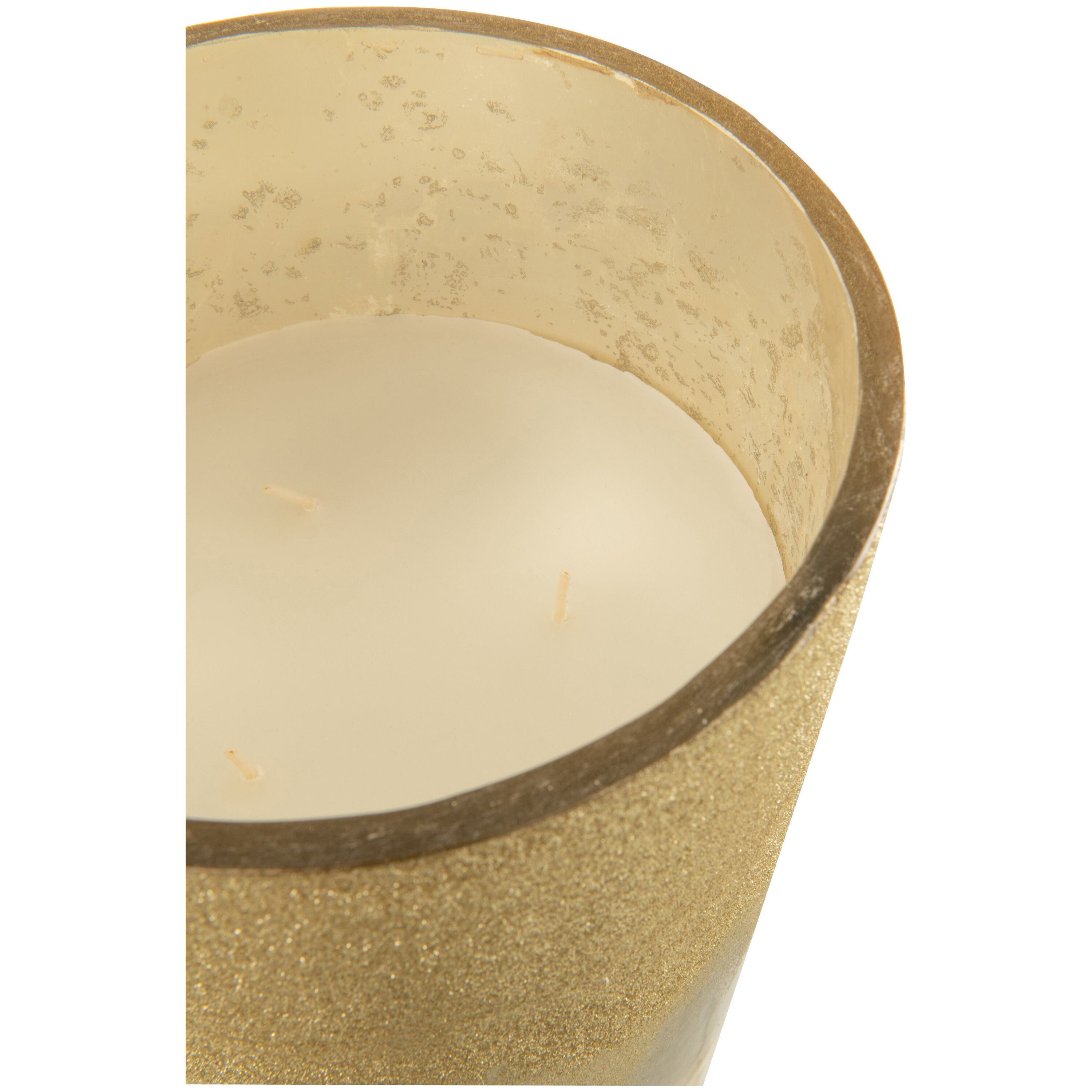 Scented candle Deluxe Glass Gold Extra Large