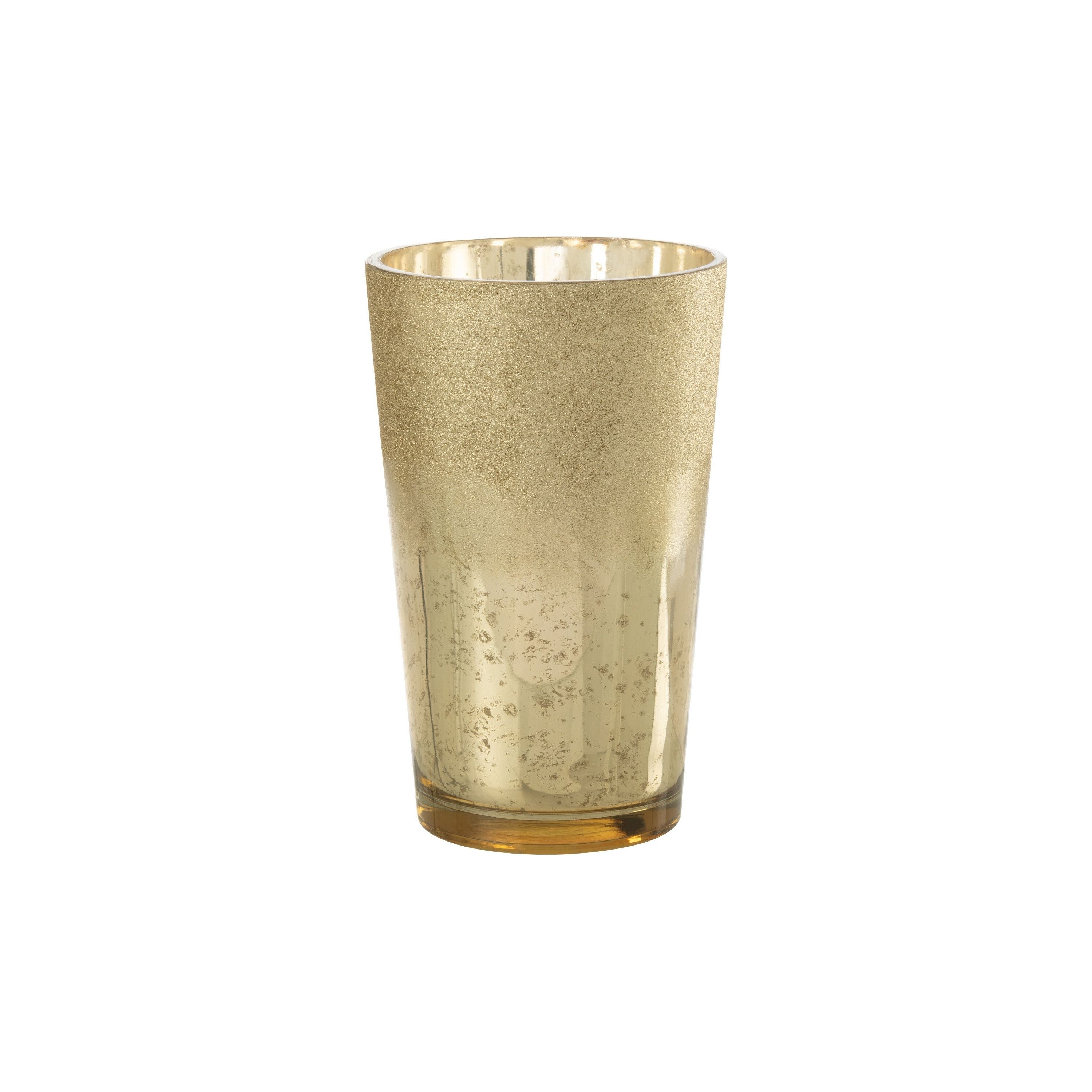 Scented candle Deluxe Glass Gold Extra Large