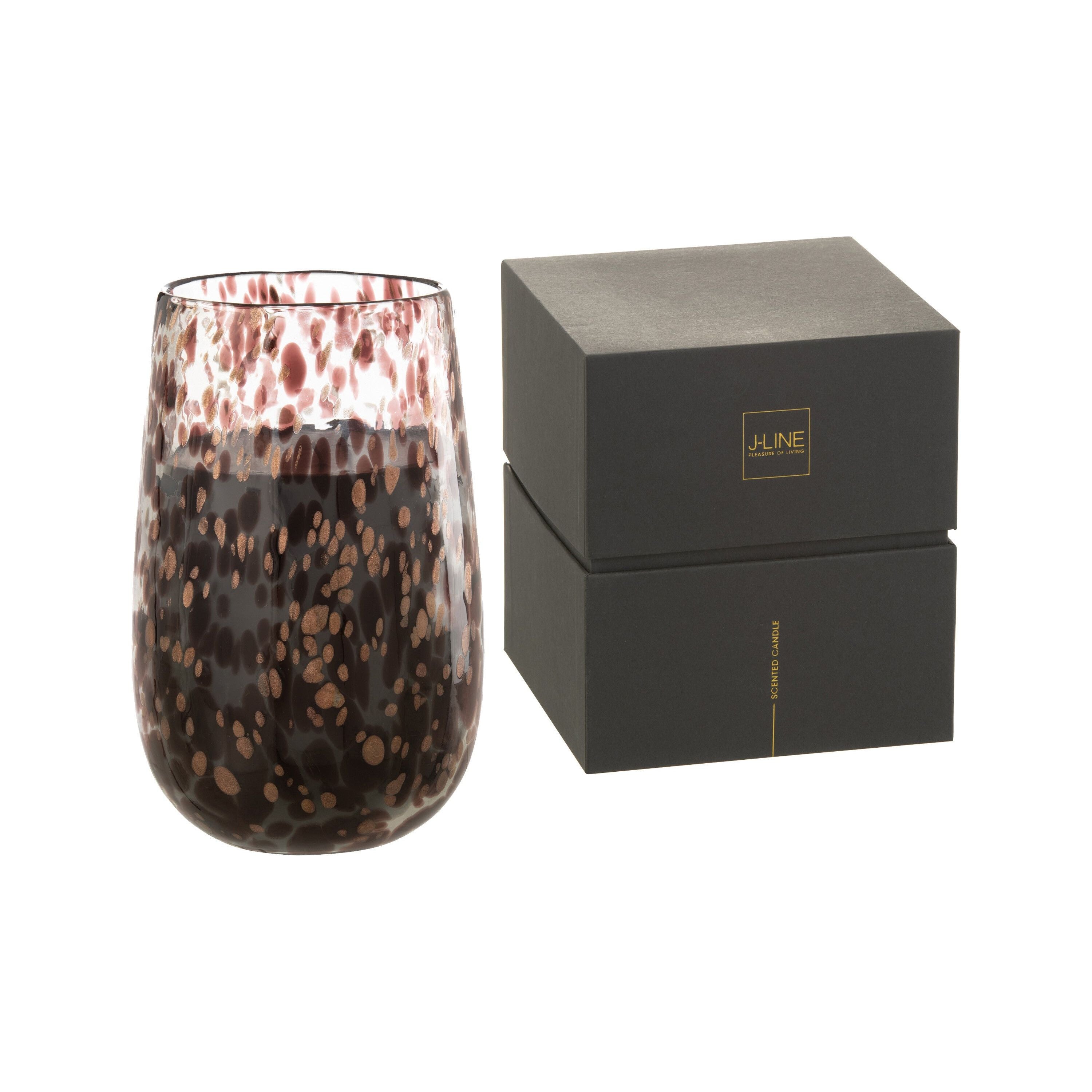 Scented candle Mia Black/mix Glass Large
