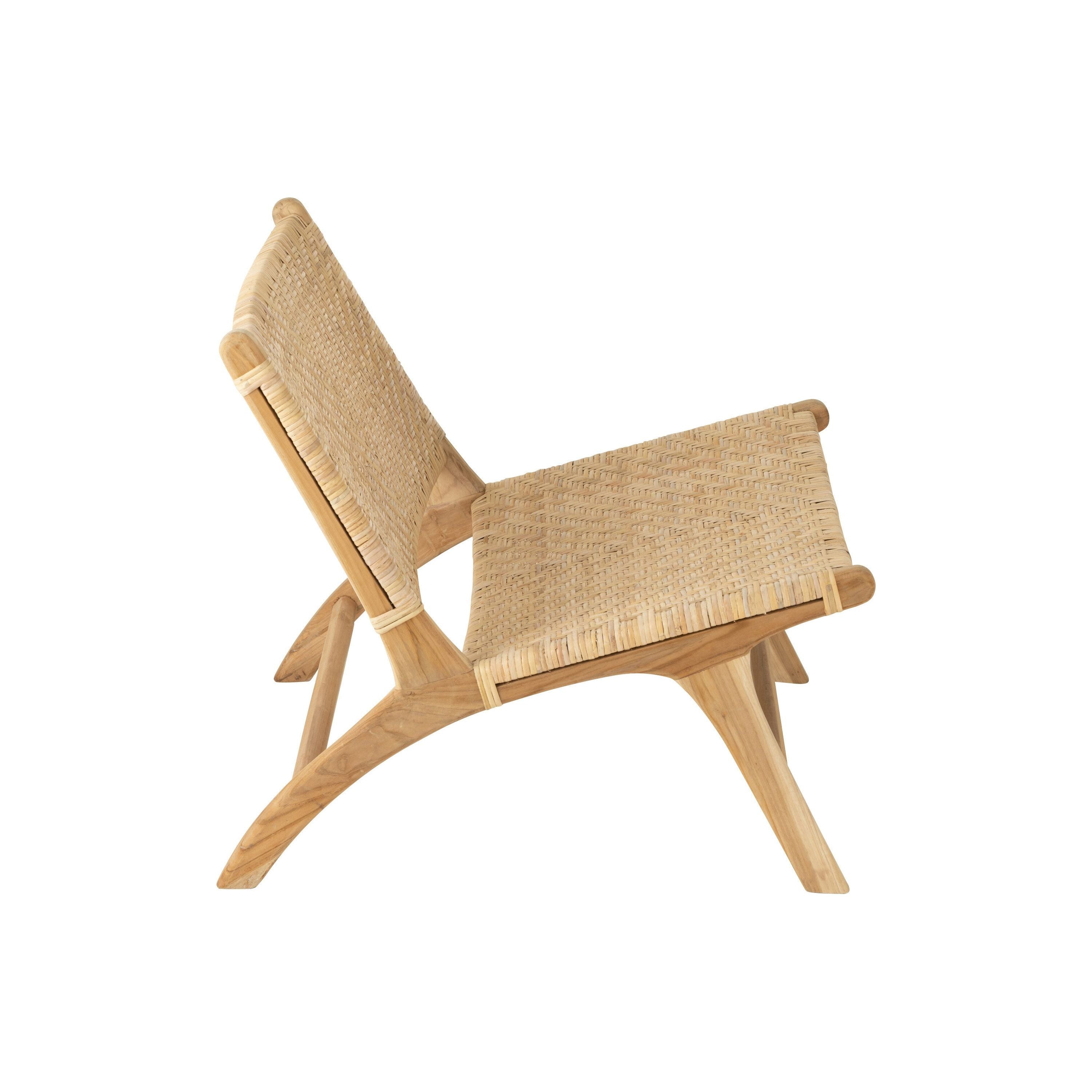 Seat Fixed Woven Rattan Natural