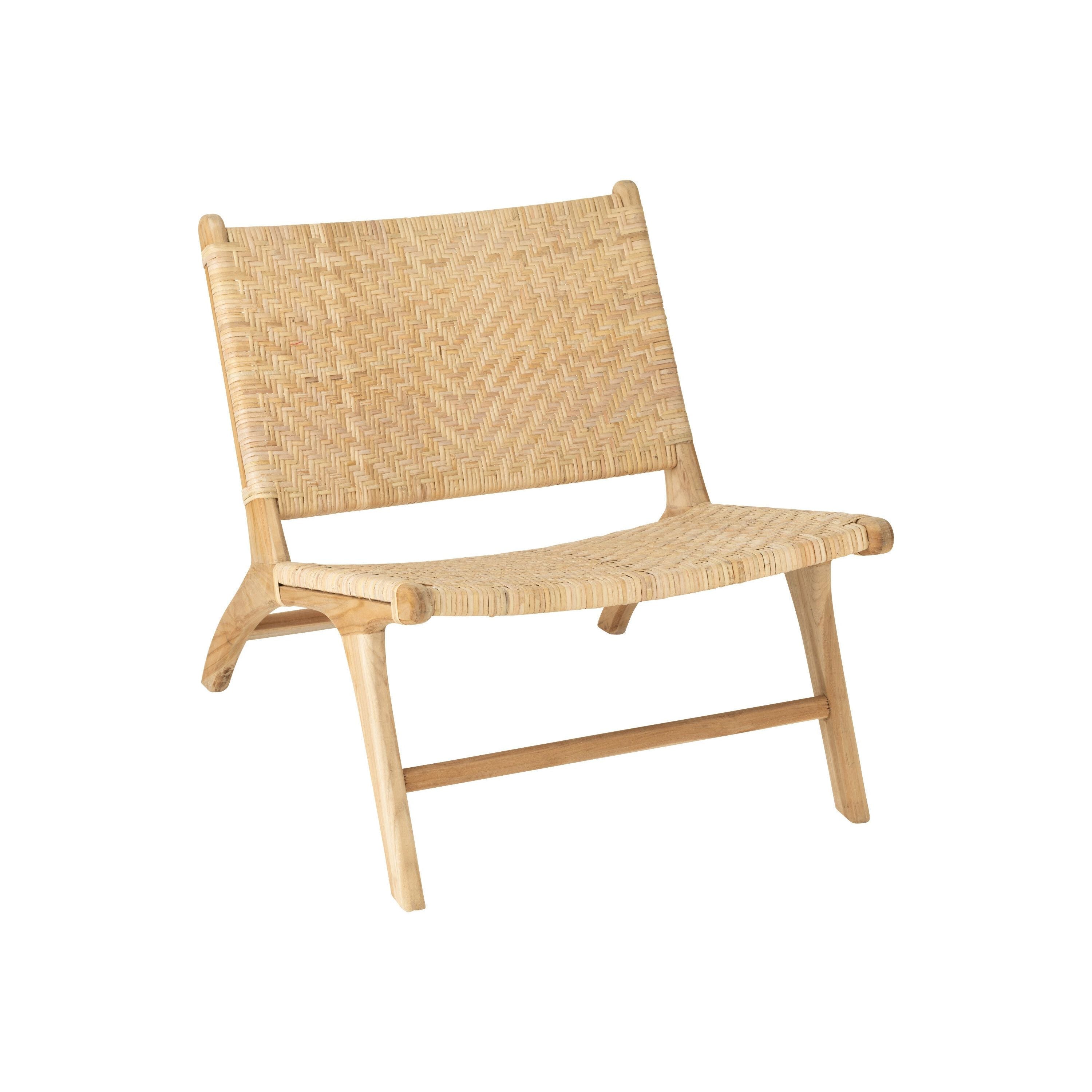 Seat Fixed Woven Rattan Natural