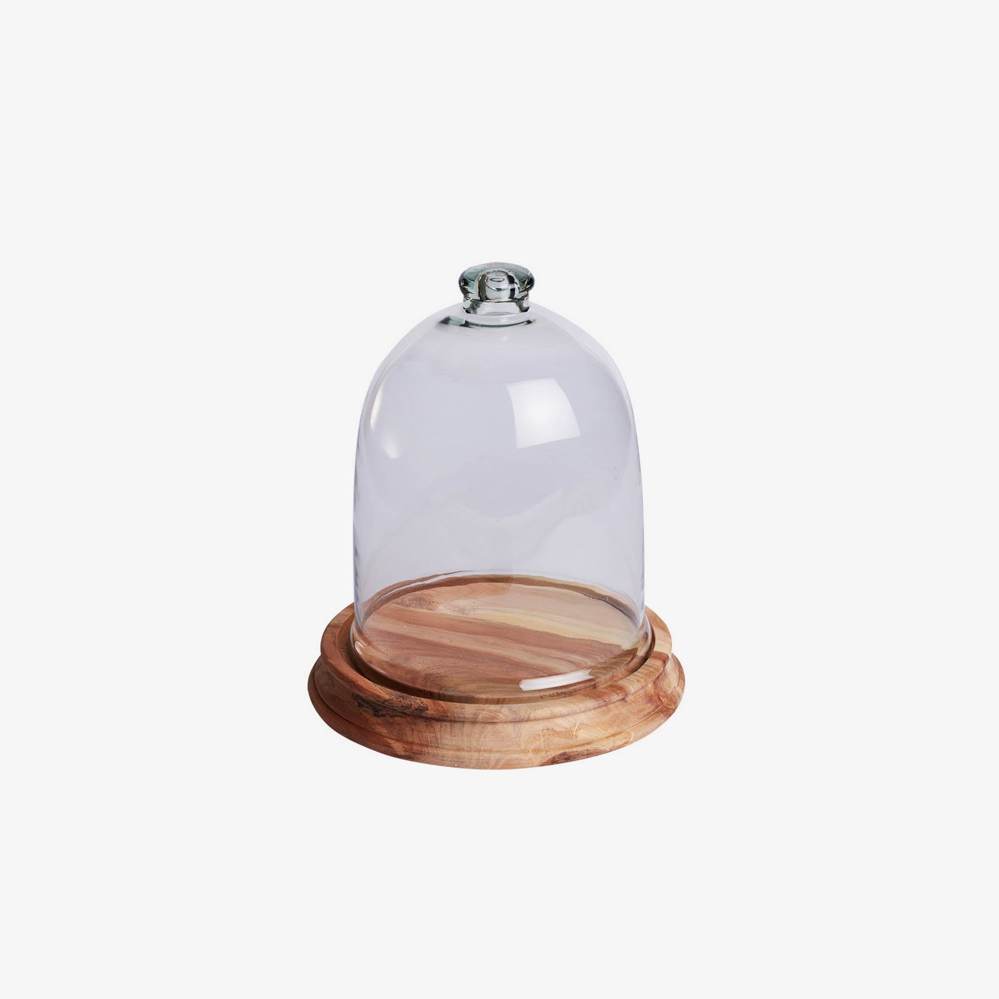Bell jar with bottom plate