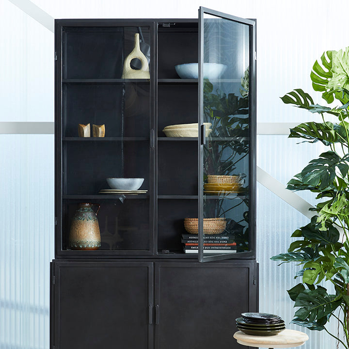Display cabinet garland – black