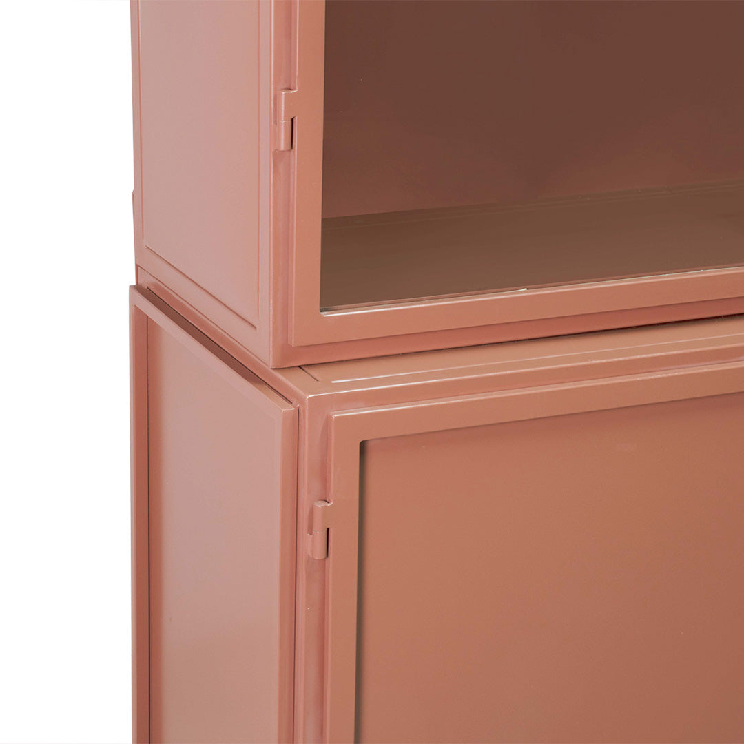 Display cabinet garland 6 doors – olive green