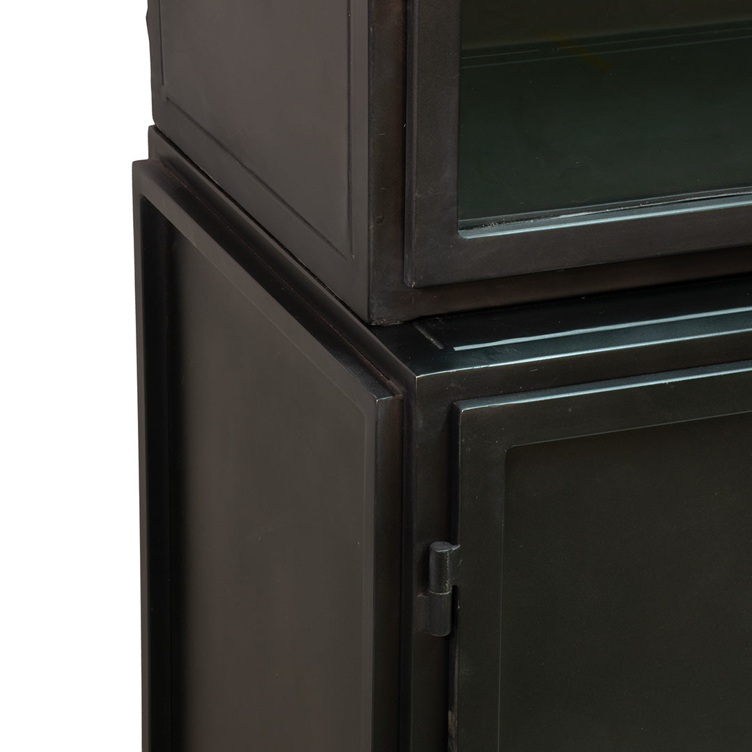 Display cabinet garland 6 doors – olive green