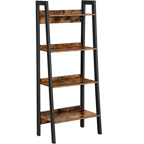 Ladder shelf for home freestanding storage shelves