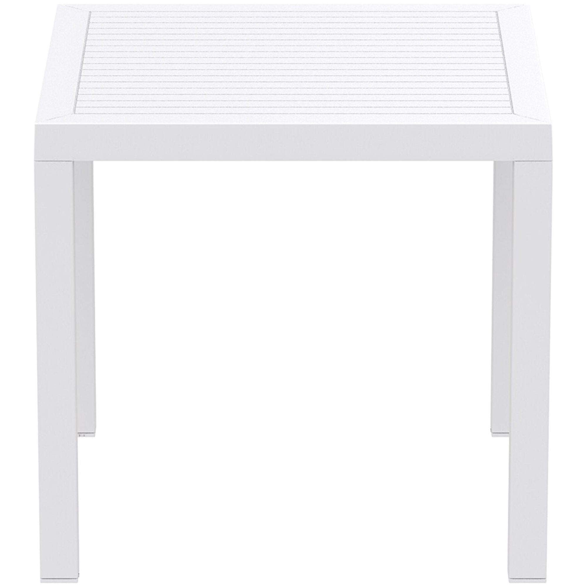 Garbar arctic vierkante tafel 80x80 wit