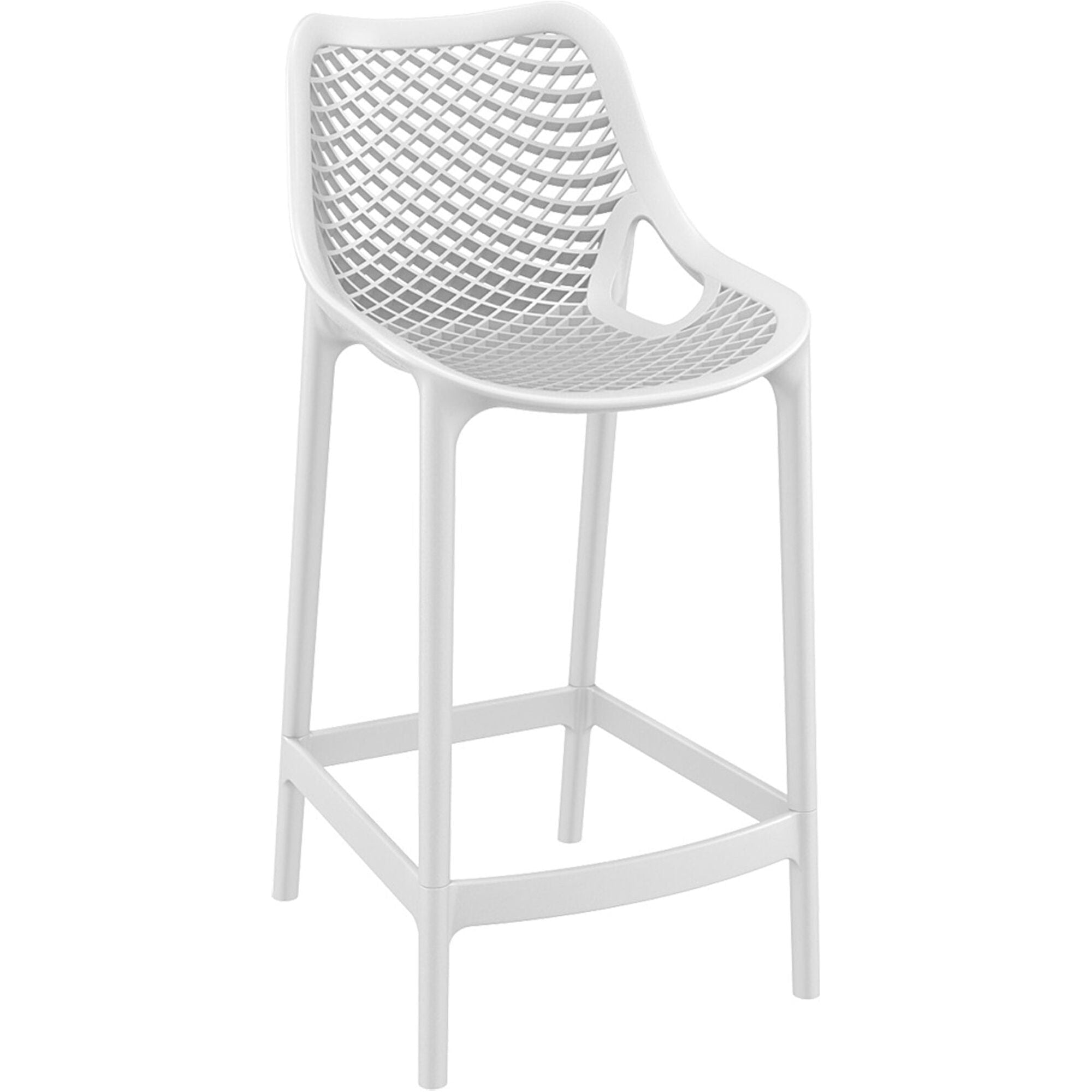 Garbar lattice medium stool inside, white outside