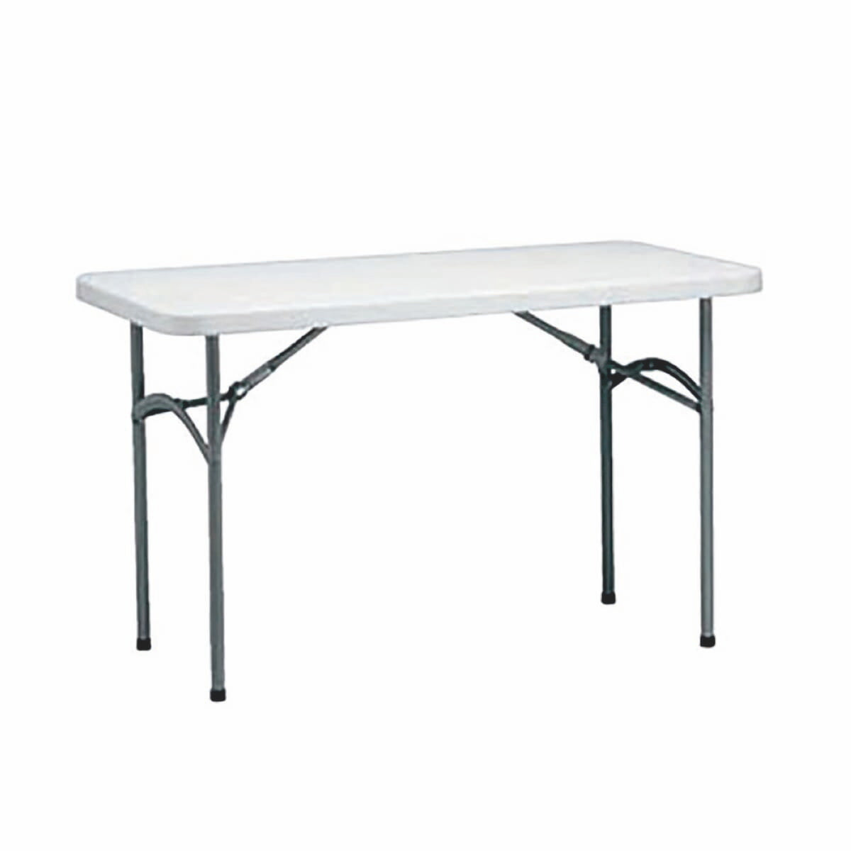 Garbar strauss rechthoekige opvouwbare tafel 122x60 grijs