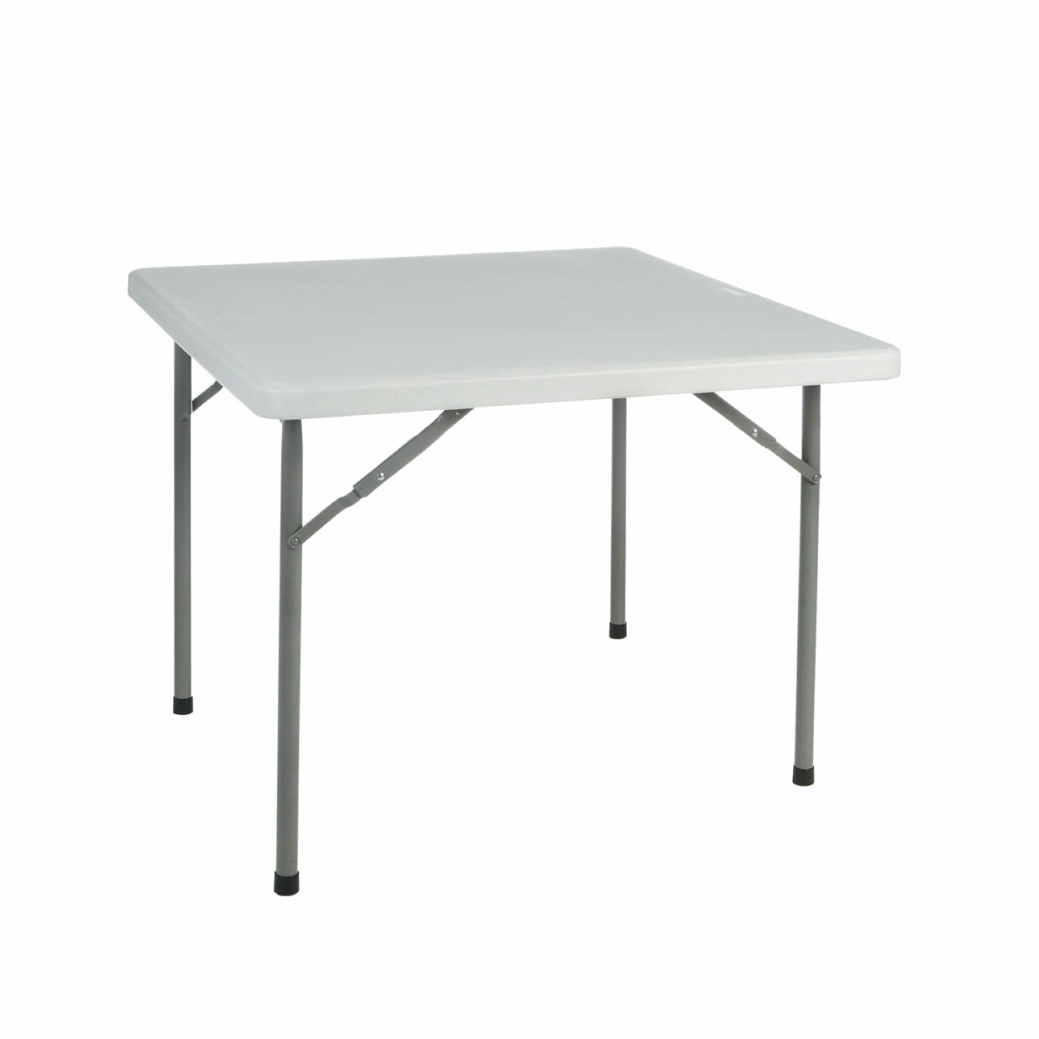 Garbar yago square folding table 88x88 gray