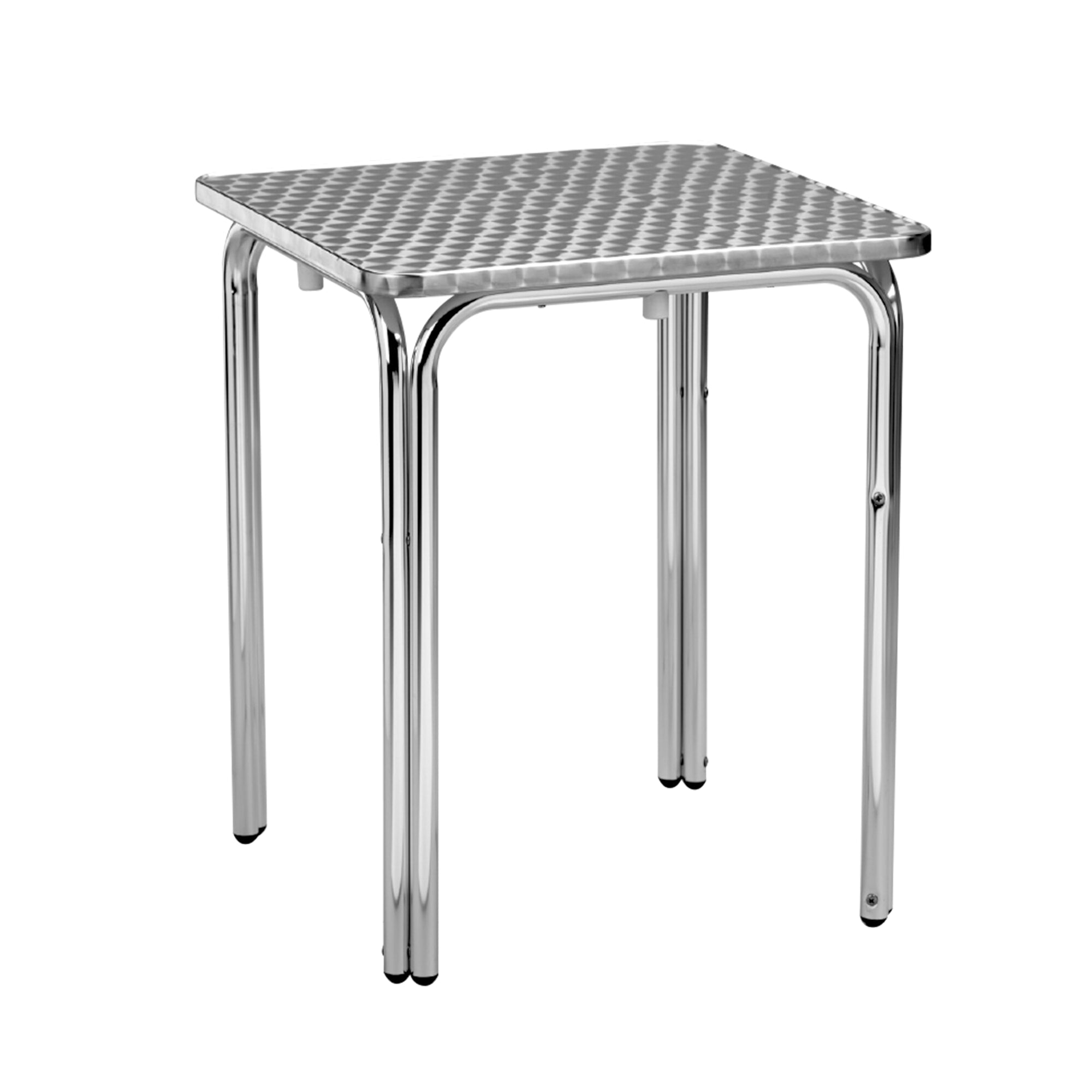 Garbar Raya Square Table Outdoor 60x60 Satinless gray