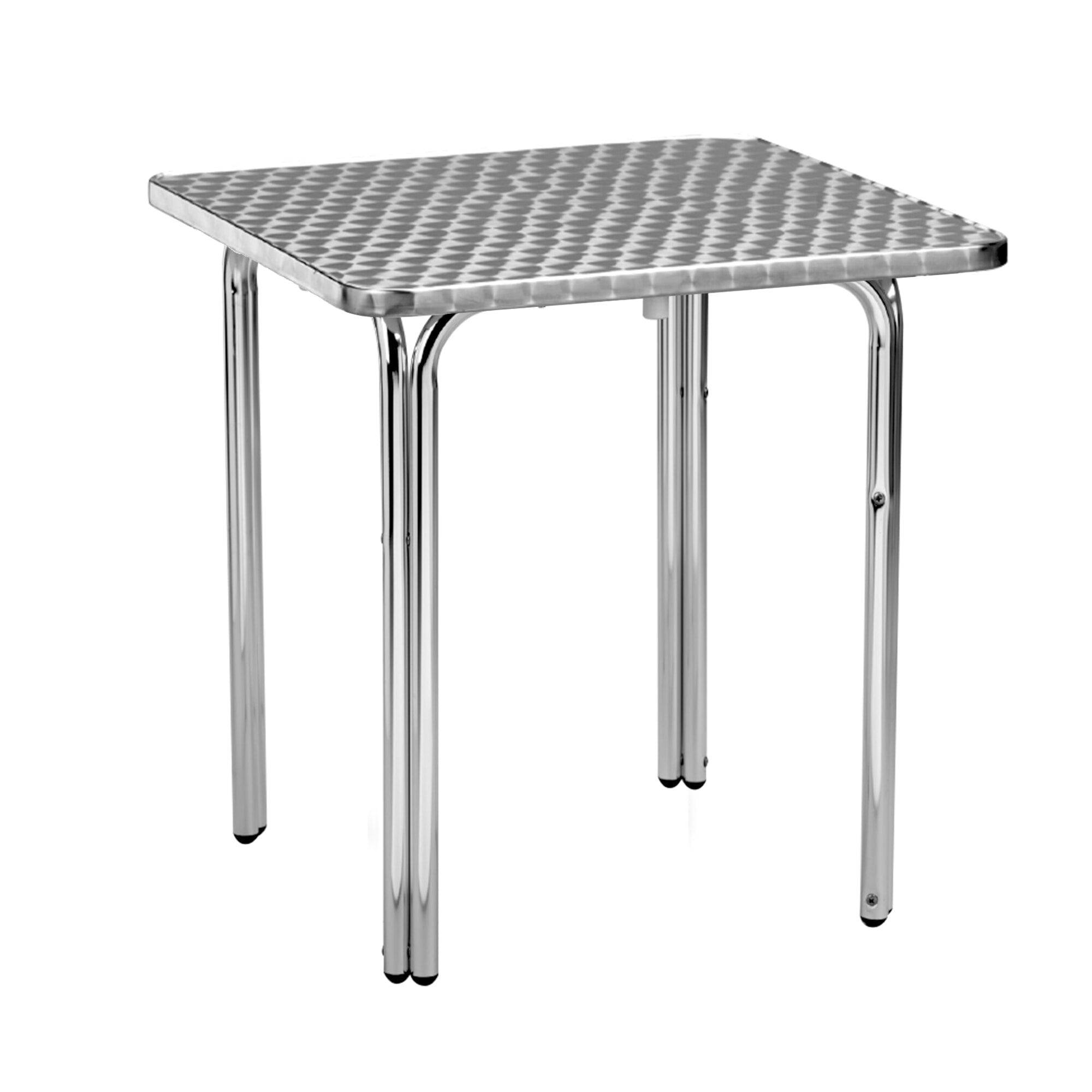 Garbar Raya Square Table Outdoor 70x70 Satinless gray
