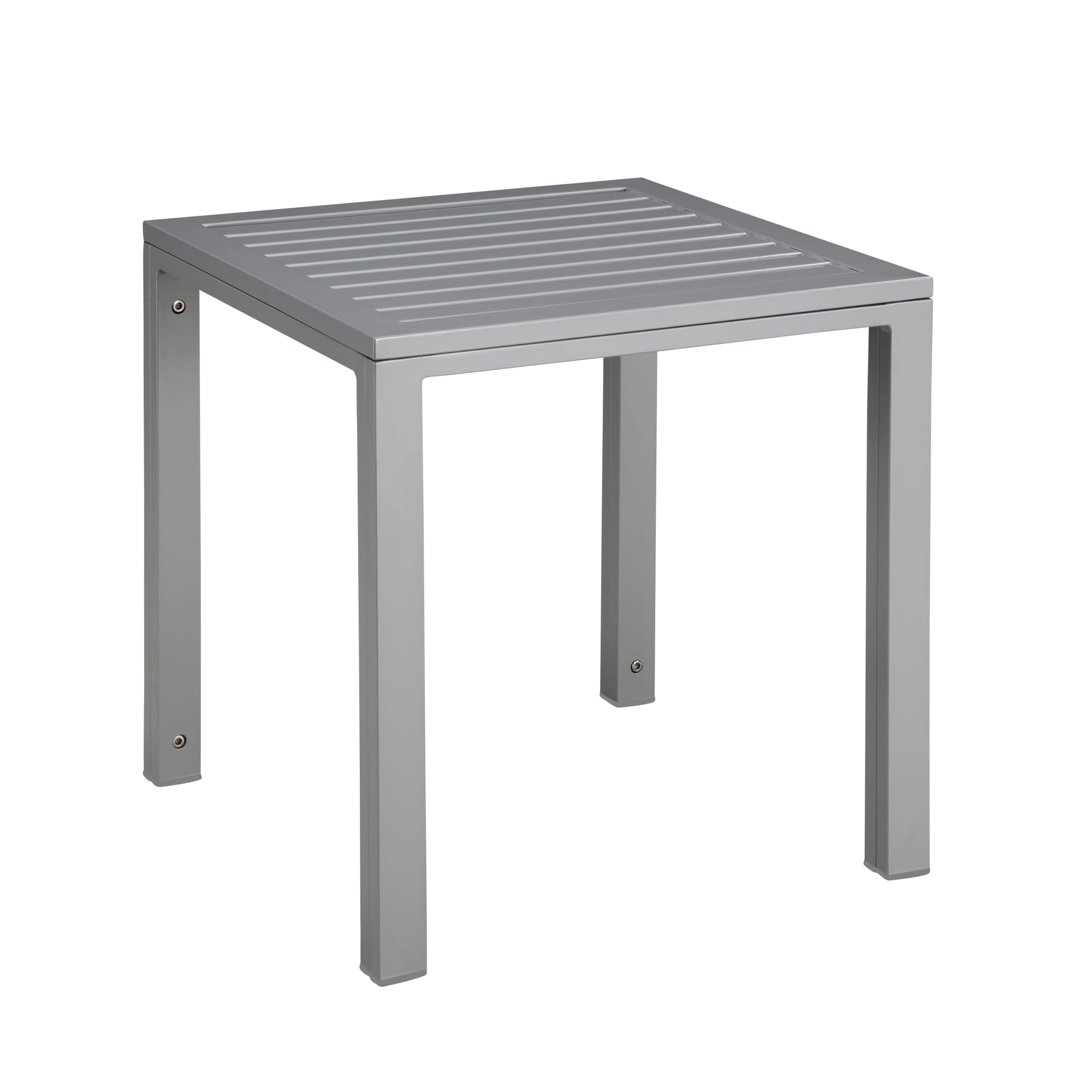 Garbar cubic side table outdoor 50x50 gray