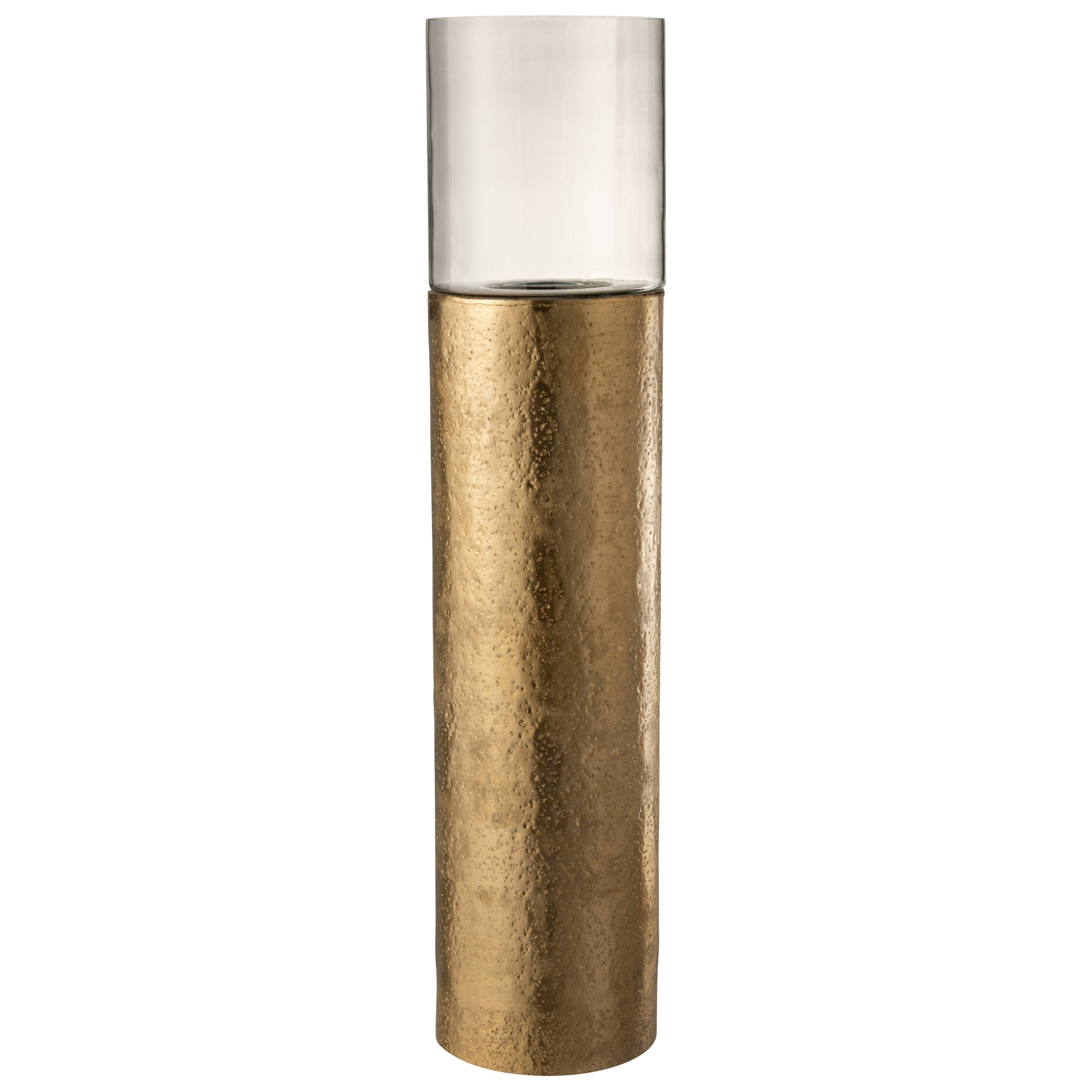 Lantern Mila Aluminum/glass Gold
