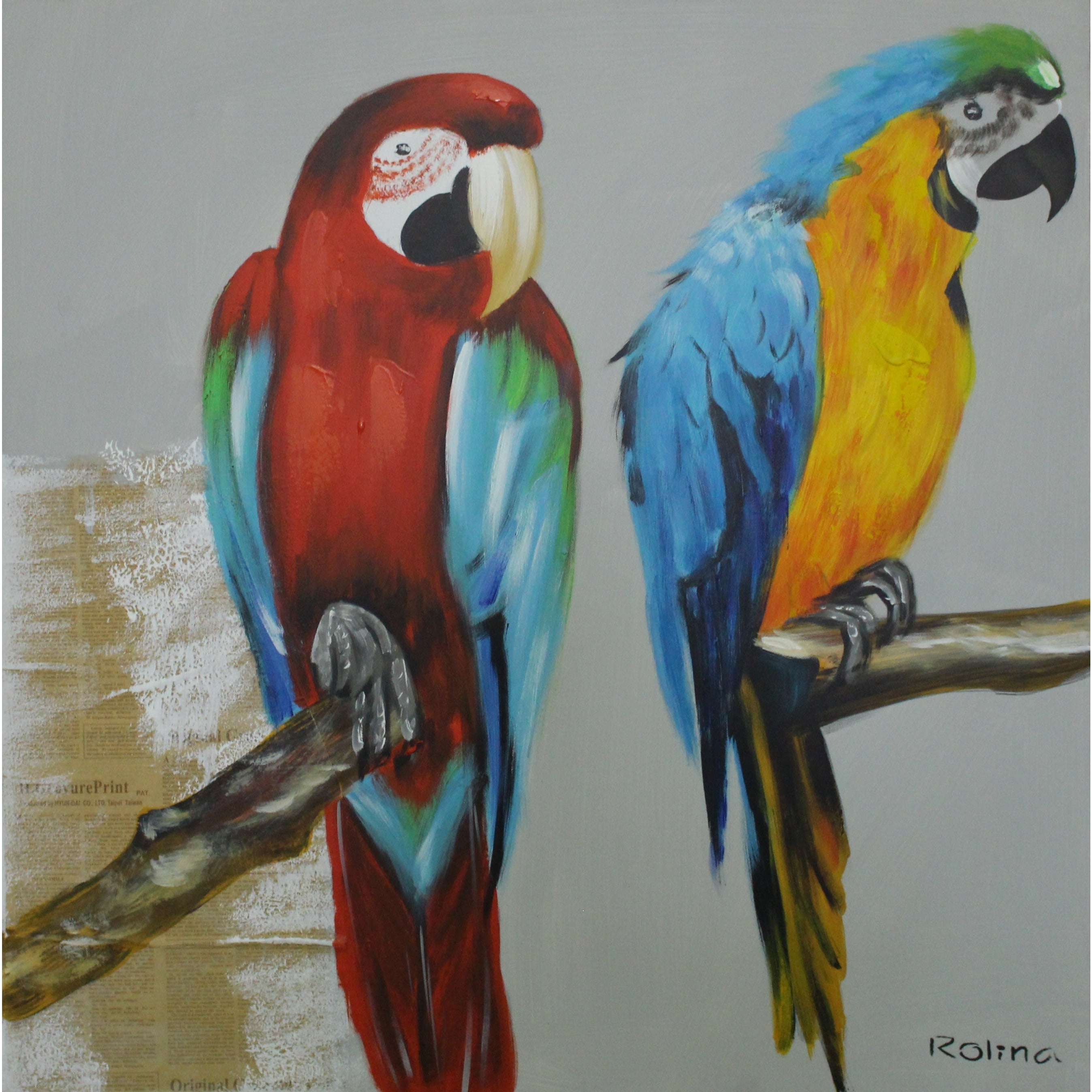 Oil painting | 80x80 cm | Painting | 6045a