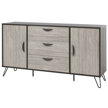 Dresser | Furniture series Moon | Light gray and dark gray